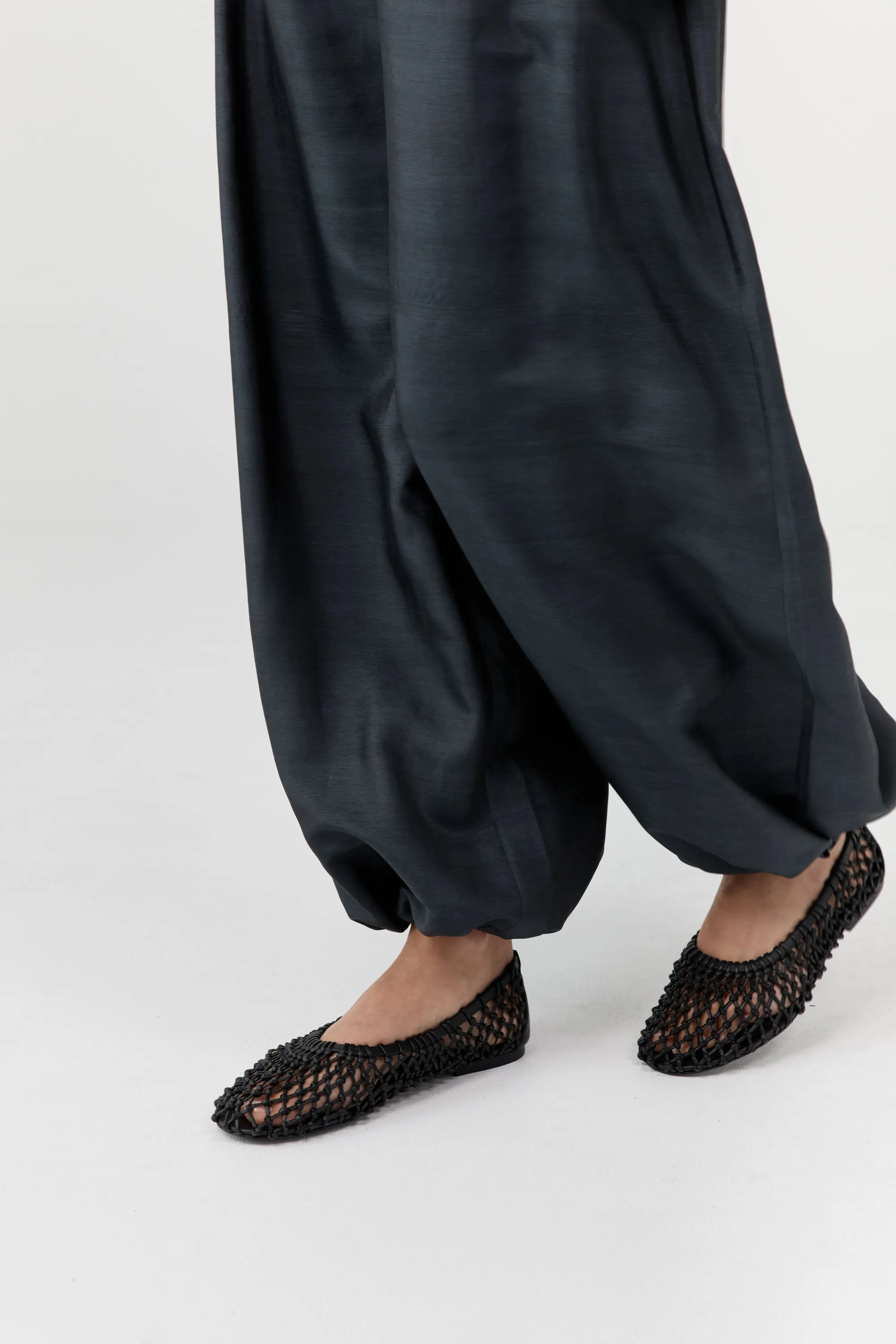 Woven Ballerina Flat - Black sold by St. Agni product image thumbnail 2