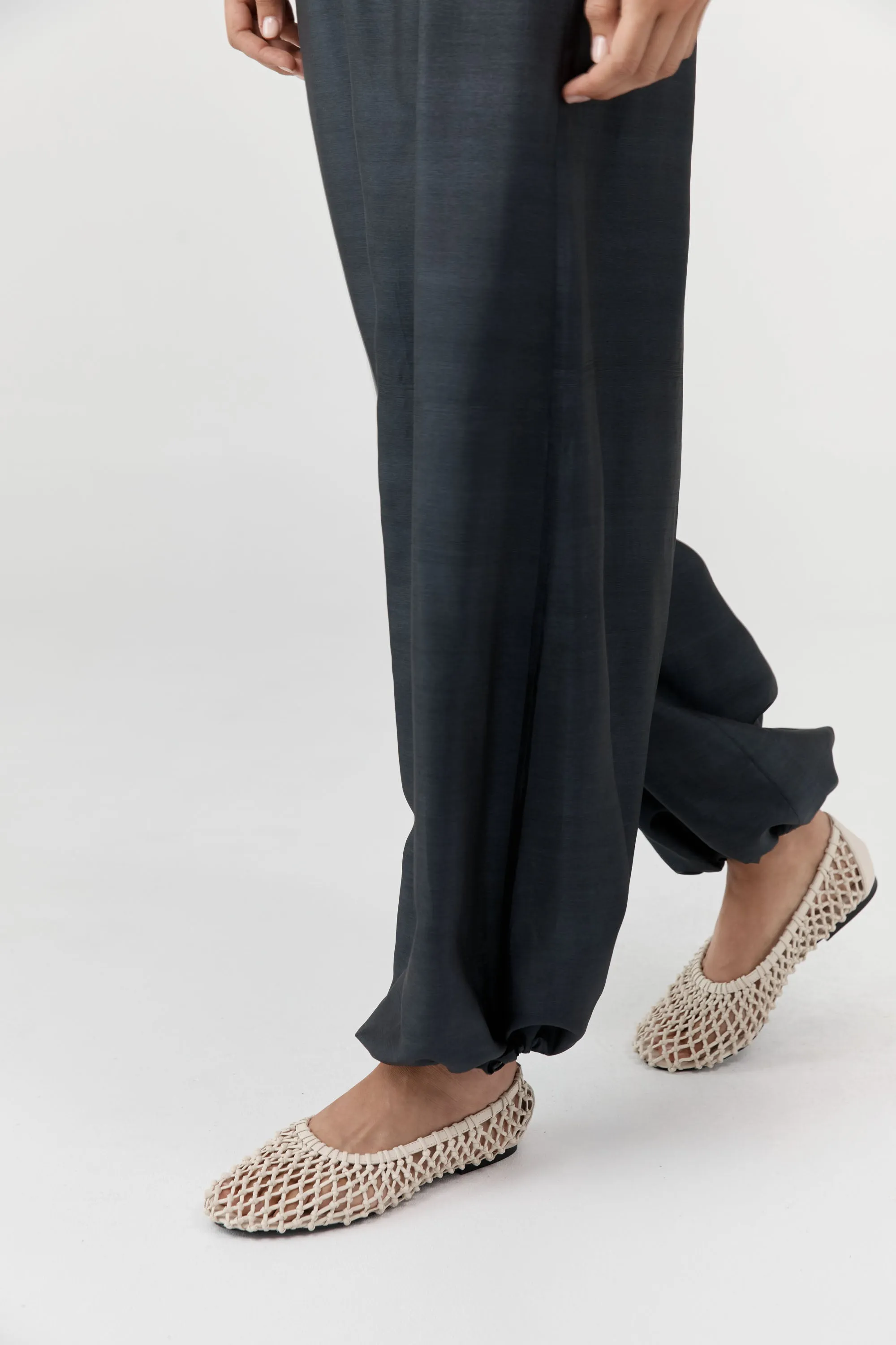 Woven Ballerina Flat - Off White sold by St. Agni product image thumbnail 2
