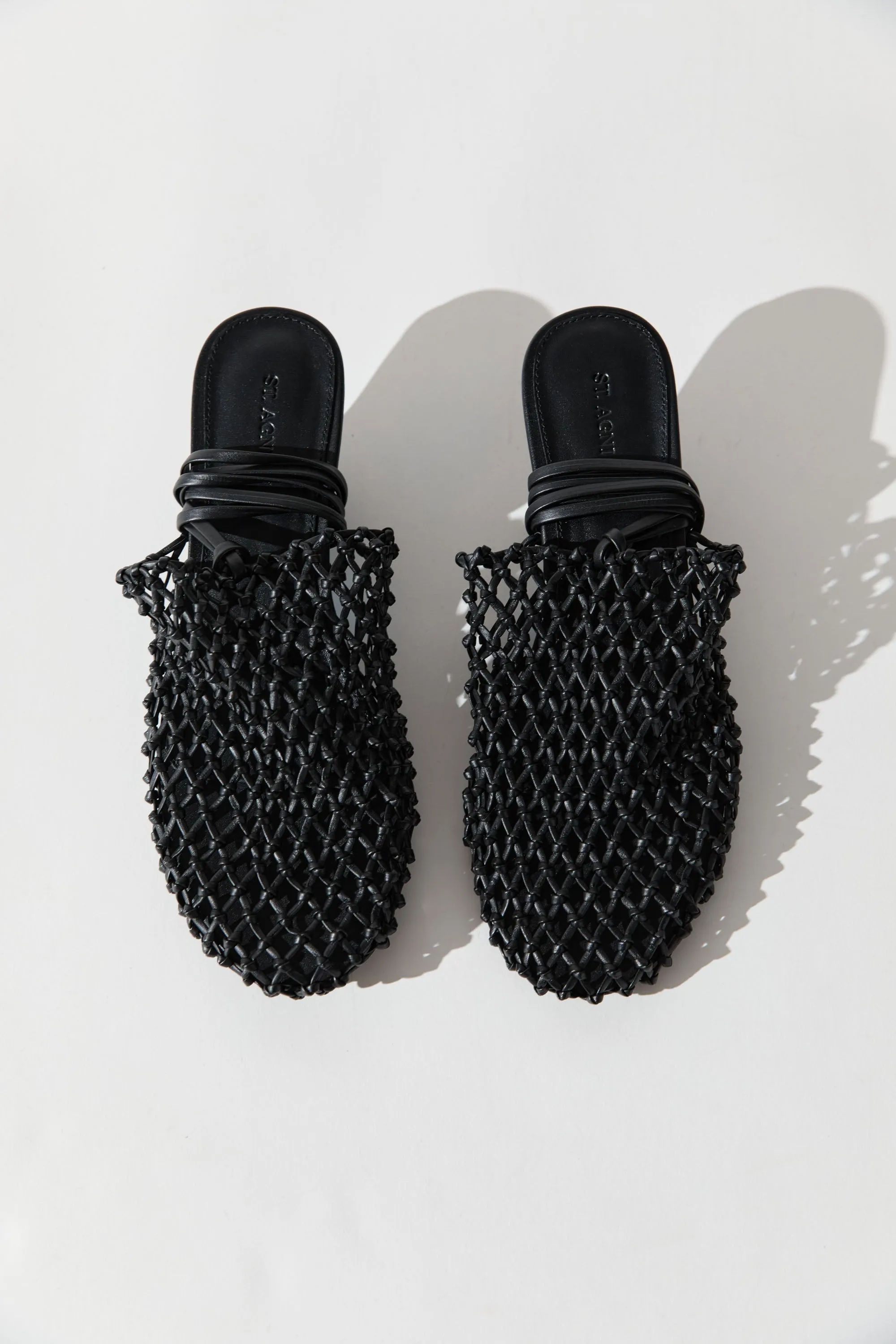 Woven Mule Heel - Black sold by St. Agni product image thumbnail 5