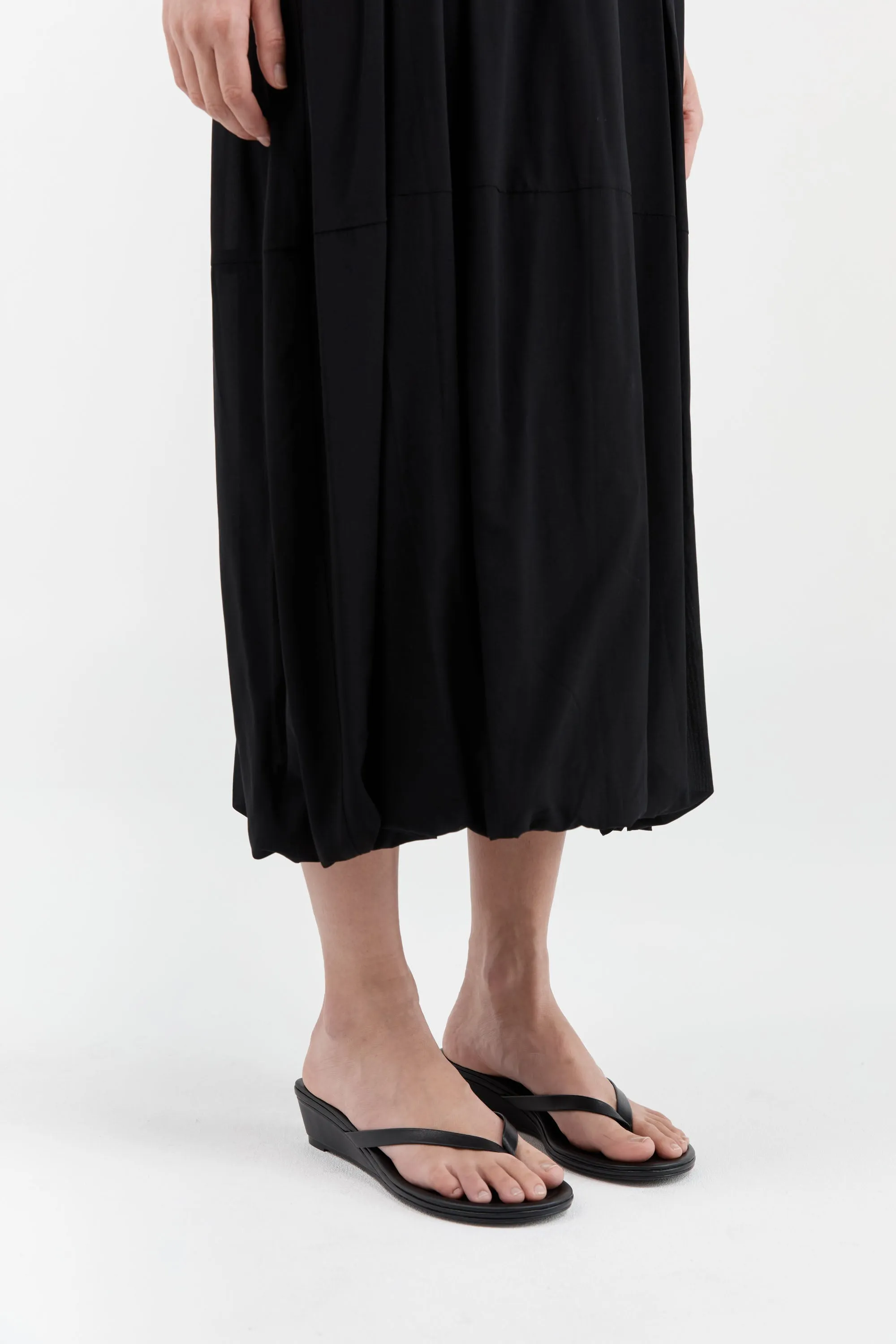 Thong Wedge - Black sold by St. Agni product image thumbnail 3
