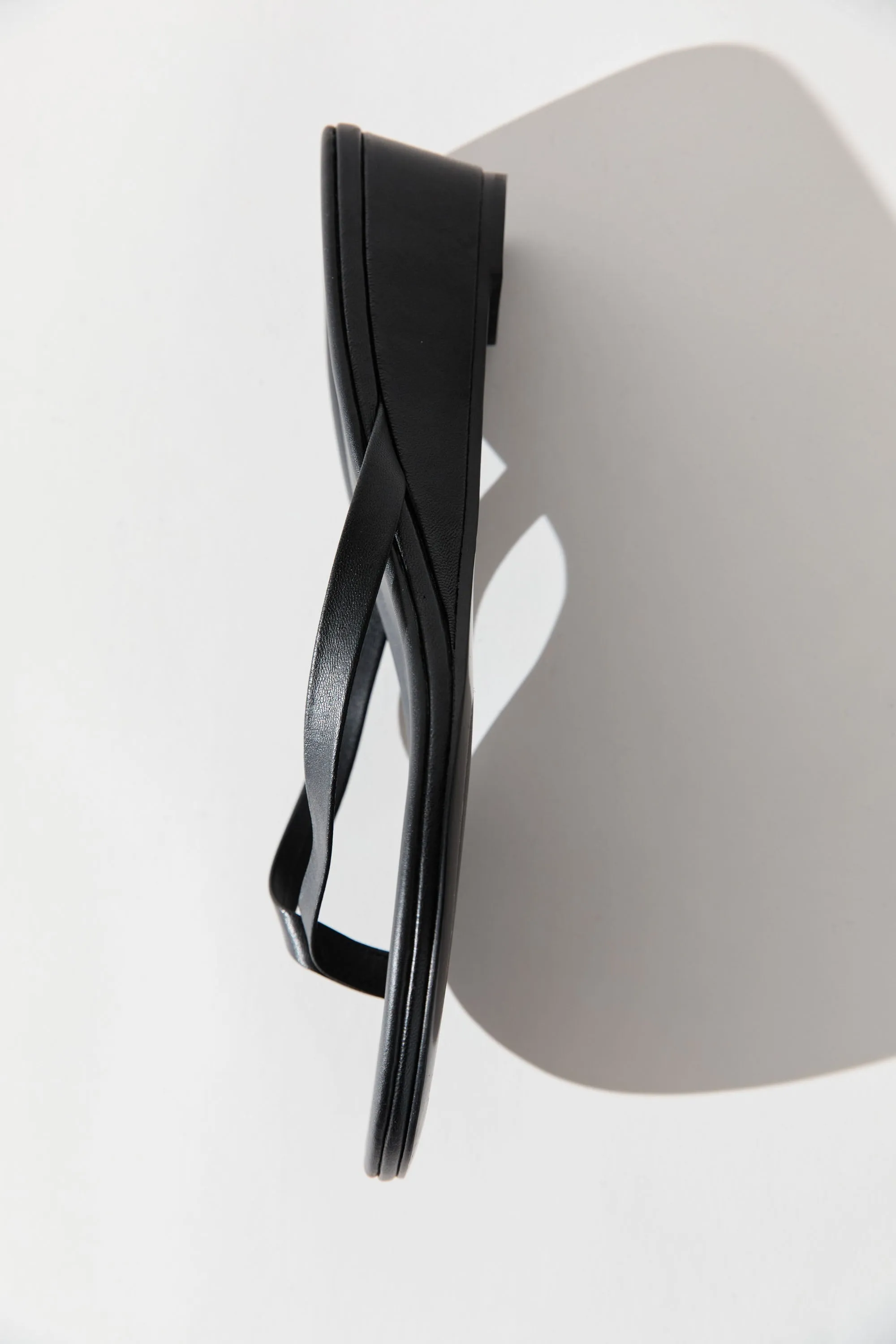 Thong Wedge - Black sold by St. Agni product image thumbnail 5