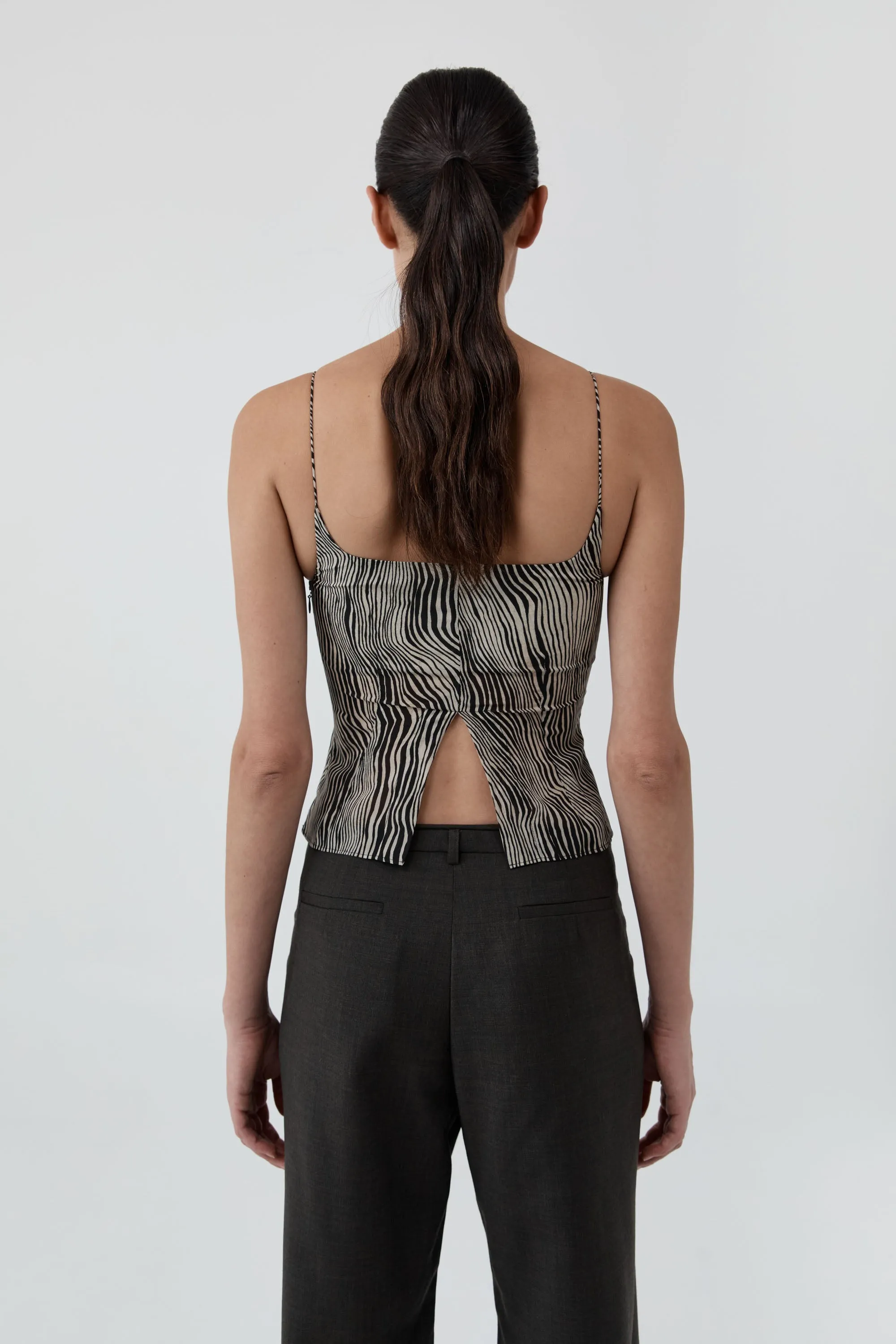 Savannah Silk Cami - Sand sold by St. Agni product image thumbnail 4