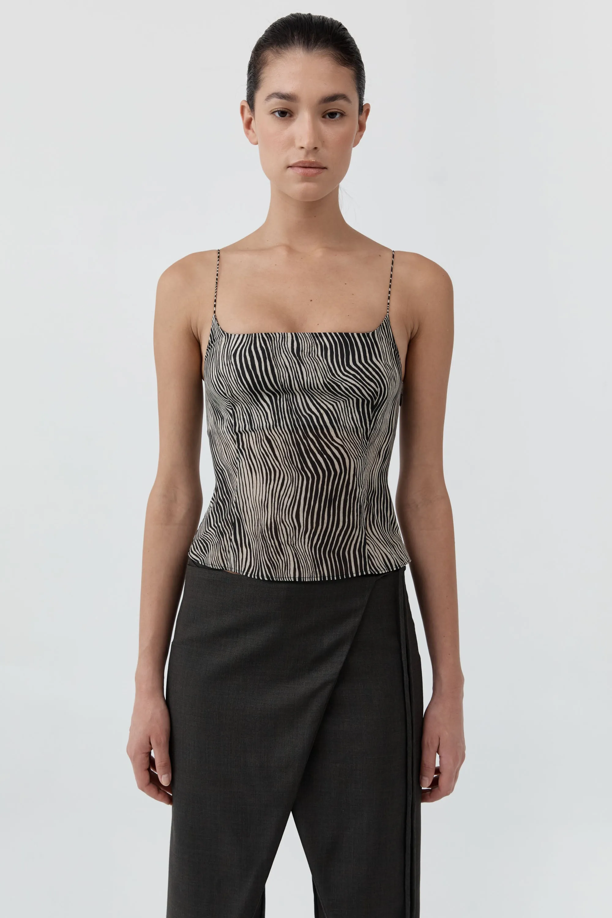 Savannah Silk Cami - Sand sold by St. Agni