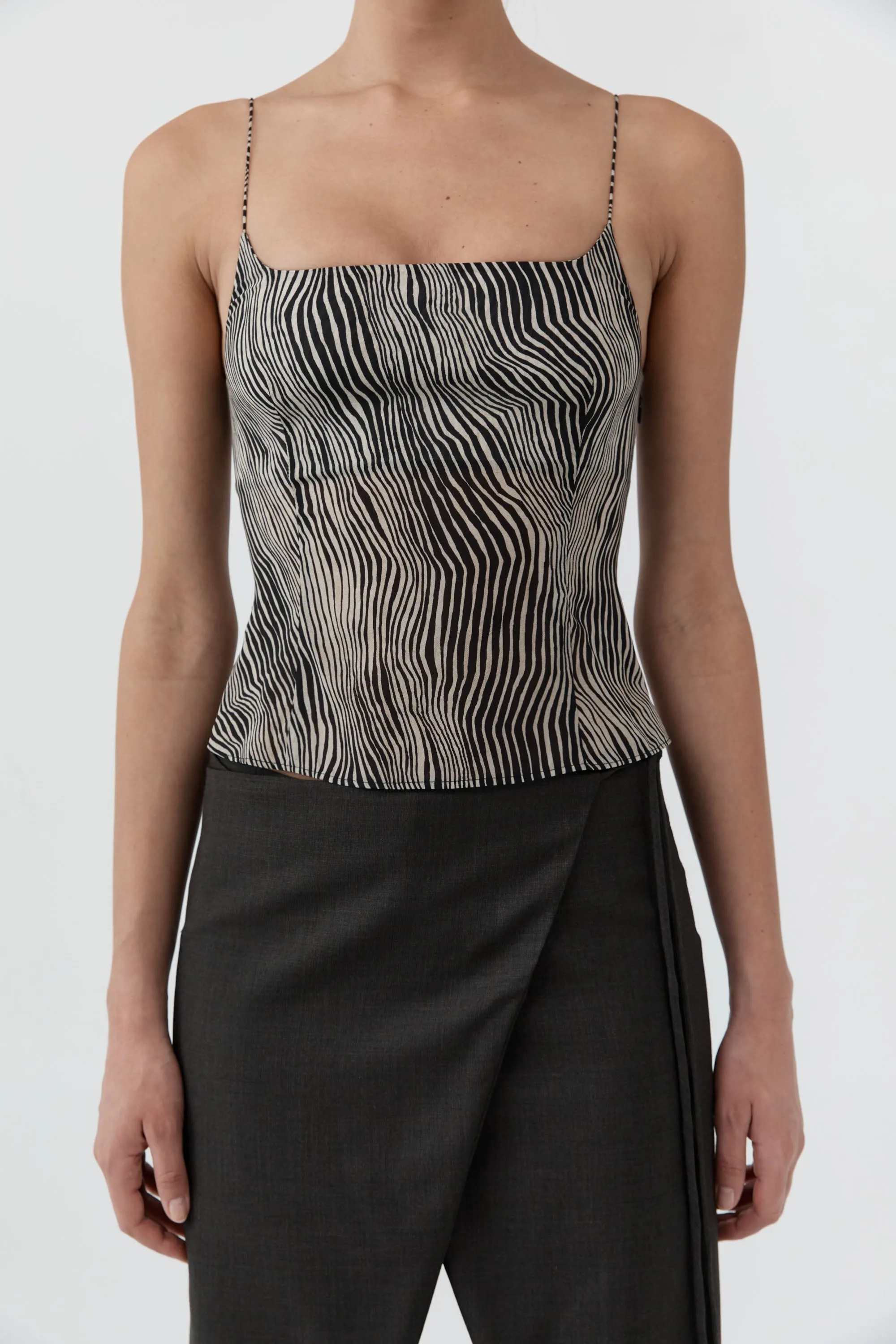 Savannah Silk Cami - Sand sold by St. Agni product image thumbnail 5
