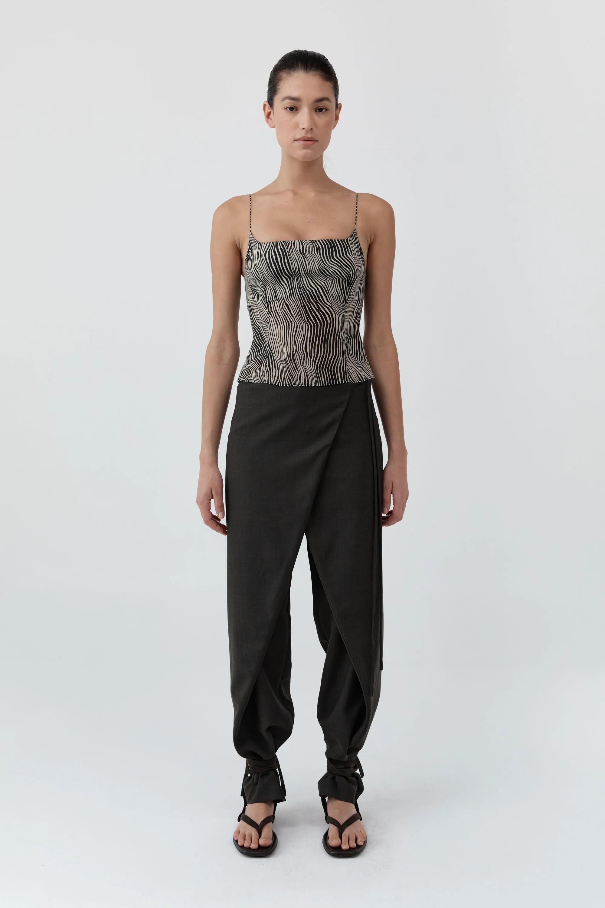 Savannah Silk Cami - Sand sold by St. Agni product image thumbnail 2