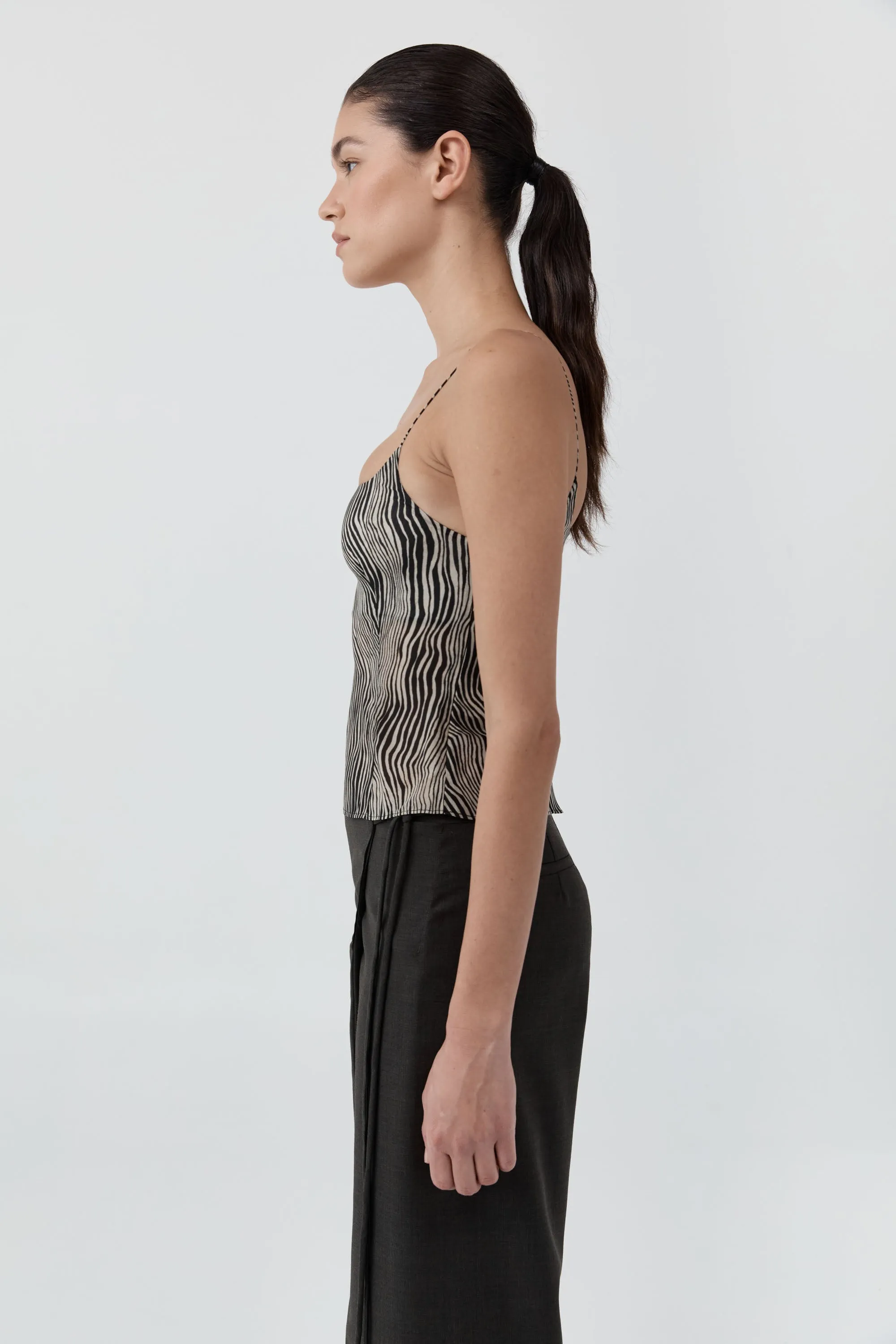 Savannah Silk Cami - Sand sold by St. Agni product image thumbnail 3