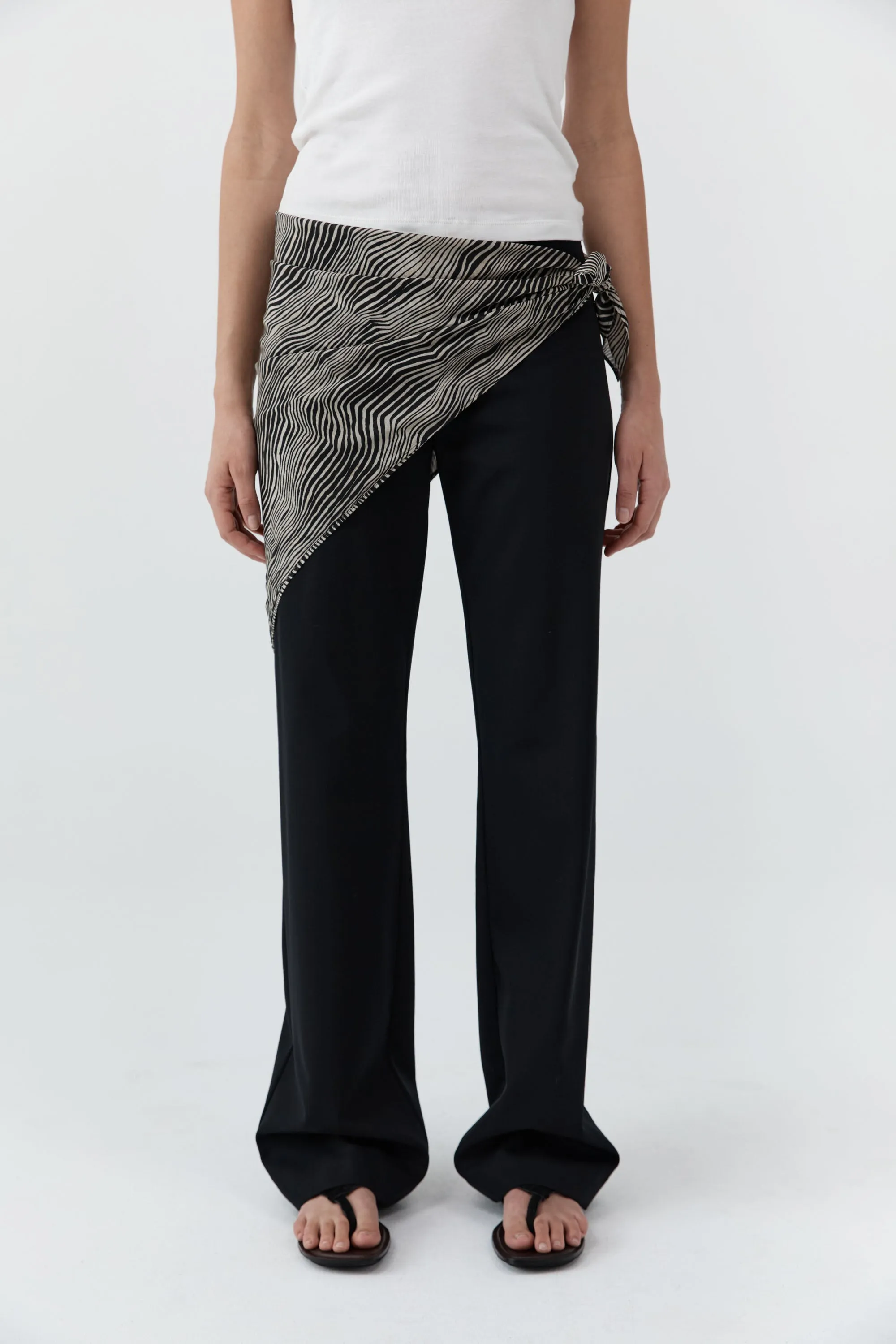 Savannah Silk Scarf - Sand sold by St. Agni