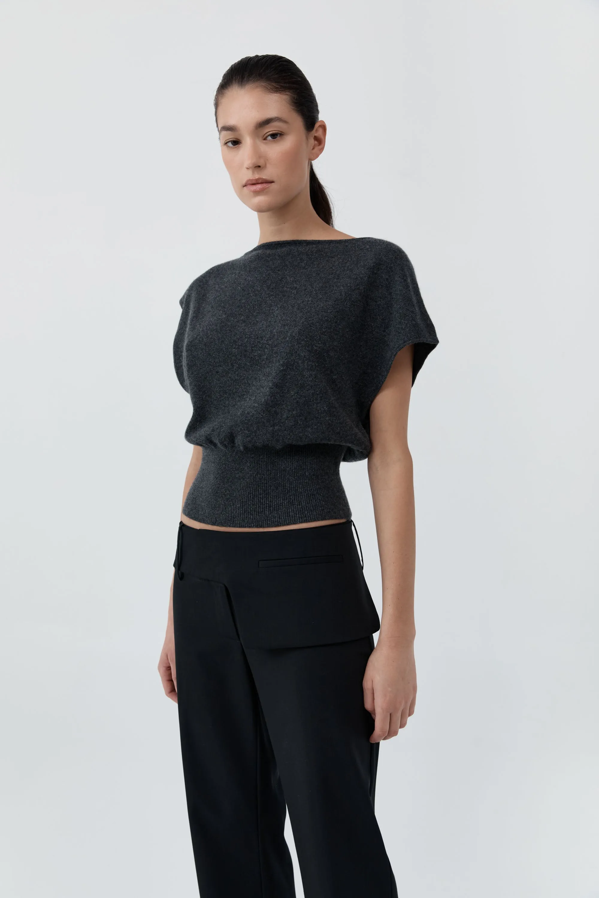 Belt Detail Pants - Black sold by St. Agni product image thumbnail 5