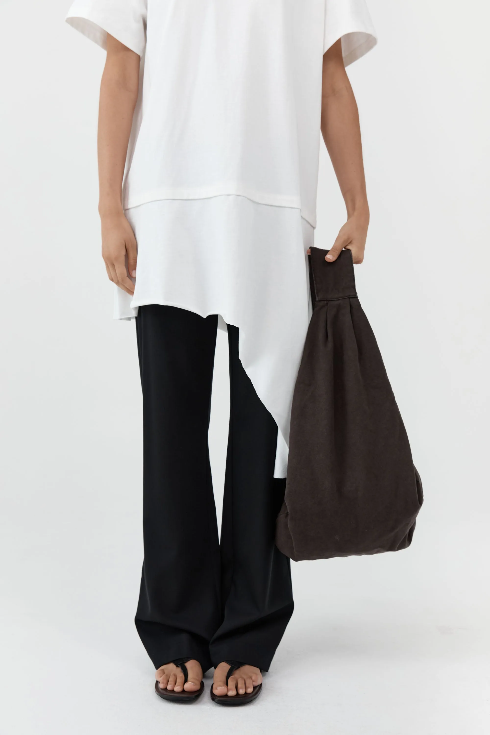 Canvas Large Crossbody Bag - Ash sold by St. Agni product image thumbnail 5
