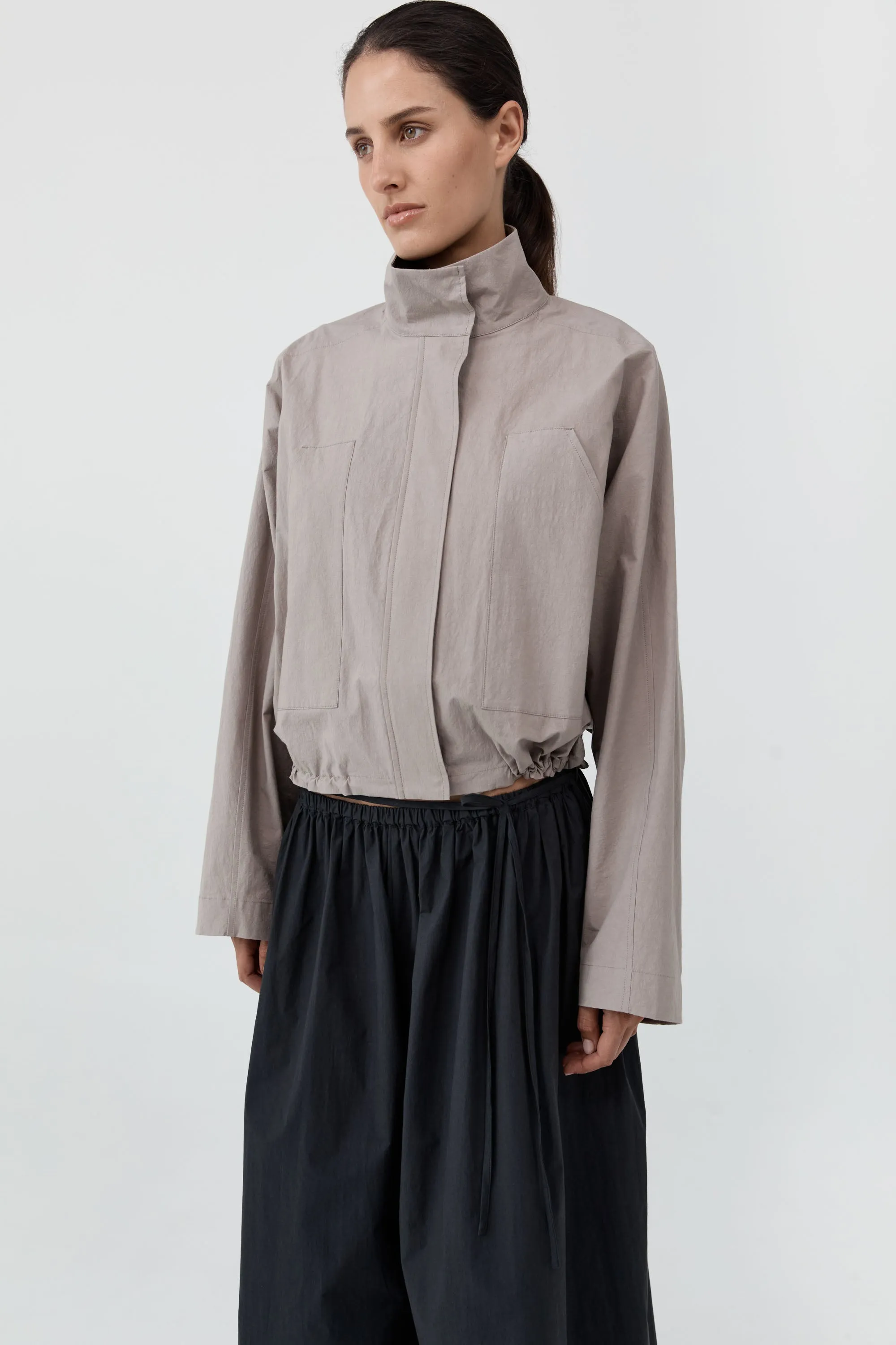 Technical Cotton Carpenter Jacket - Grey Stone sold by St. Agni product image thumbnail 5