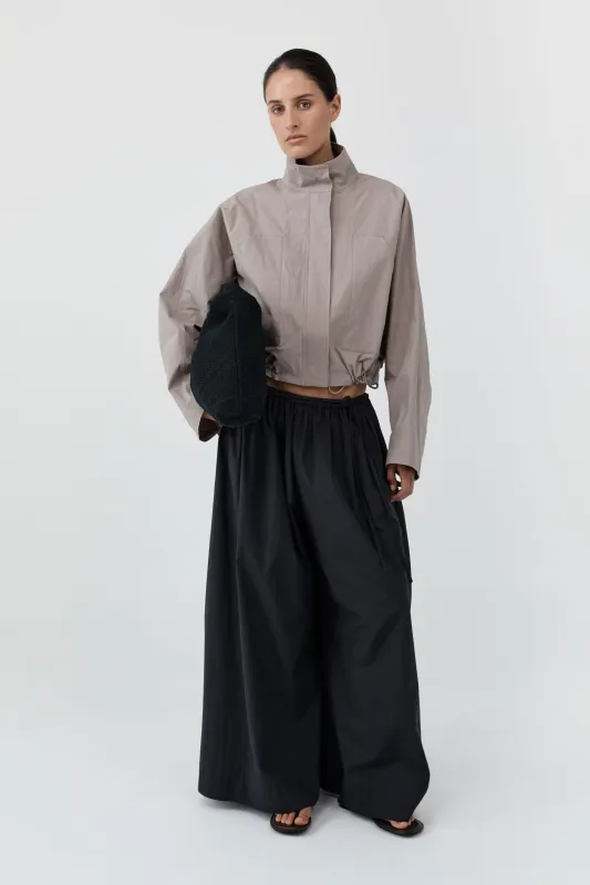 Technical Cotton Carpenter Jacket - Grey Stone made by St. Agni