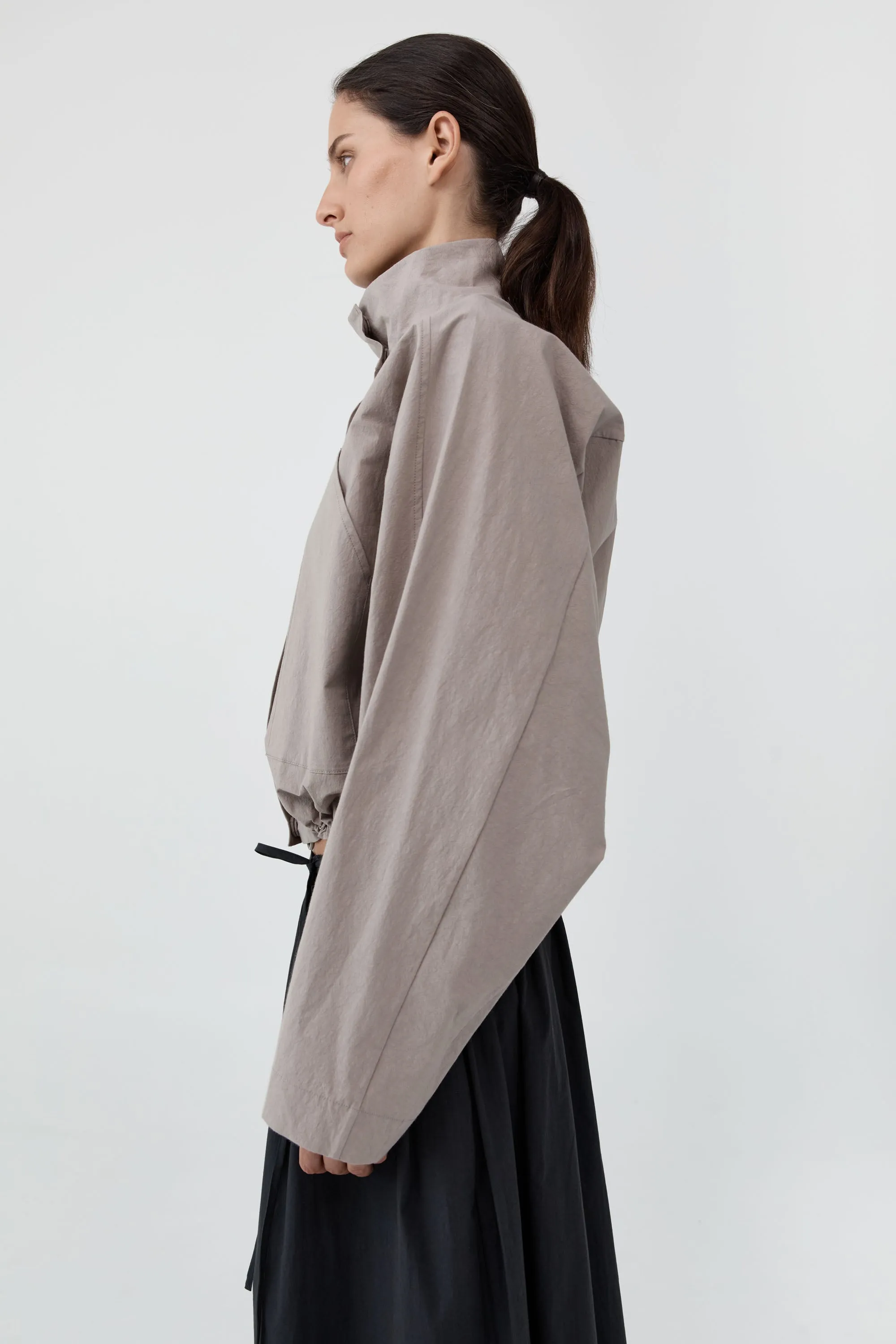 Technical Cotton Carpenter Jacket - Grey Stone sold by St. Agni product image thumbnail 3