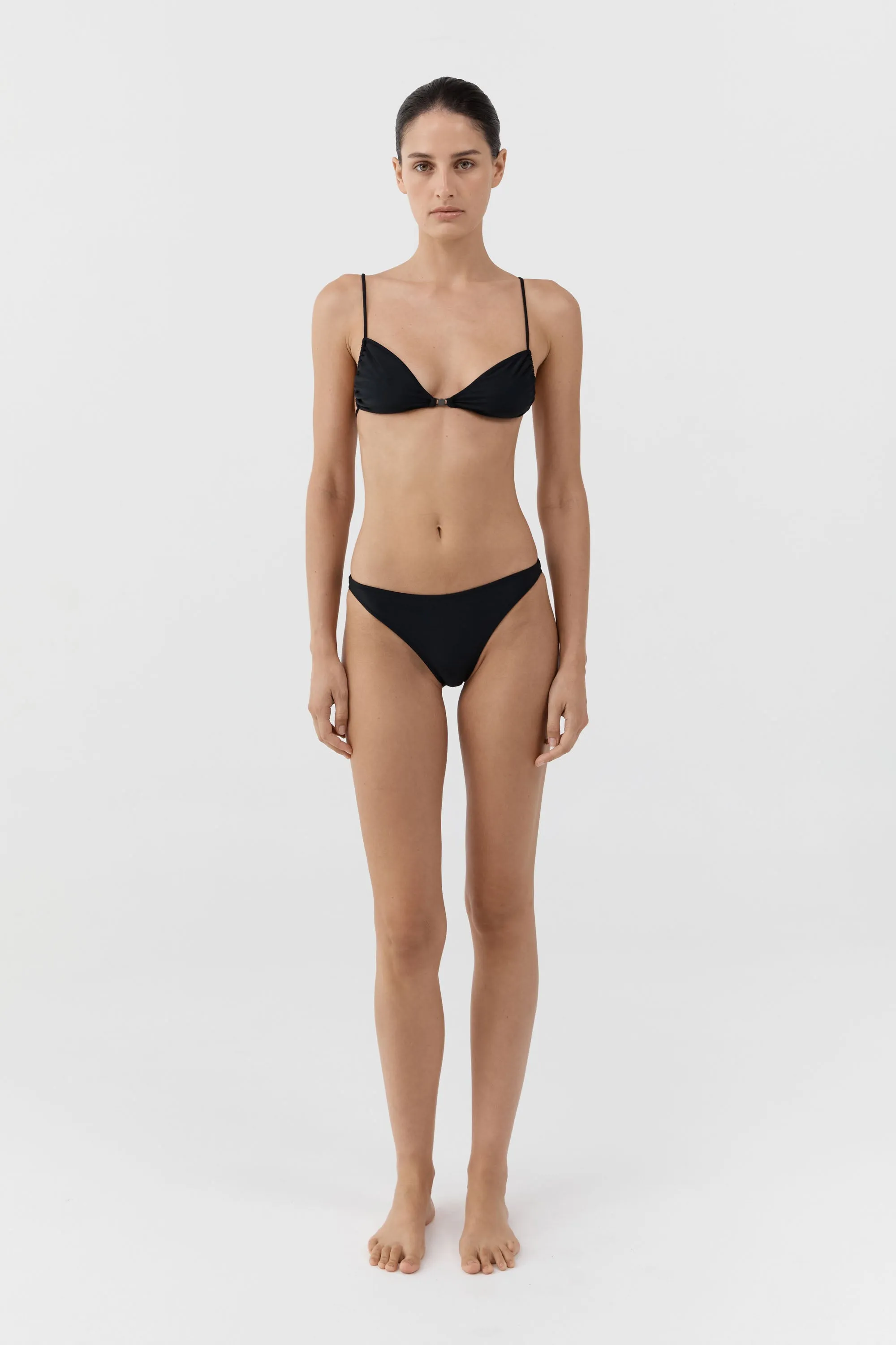 Mid Bikini Brief - Black sold by St. Agni