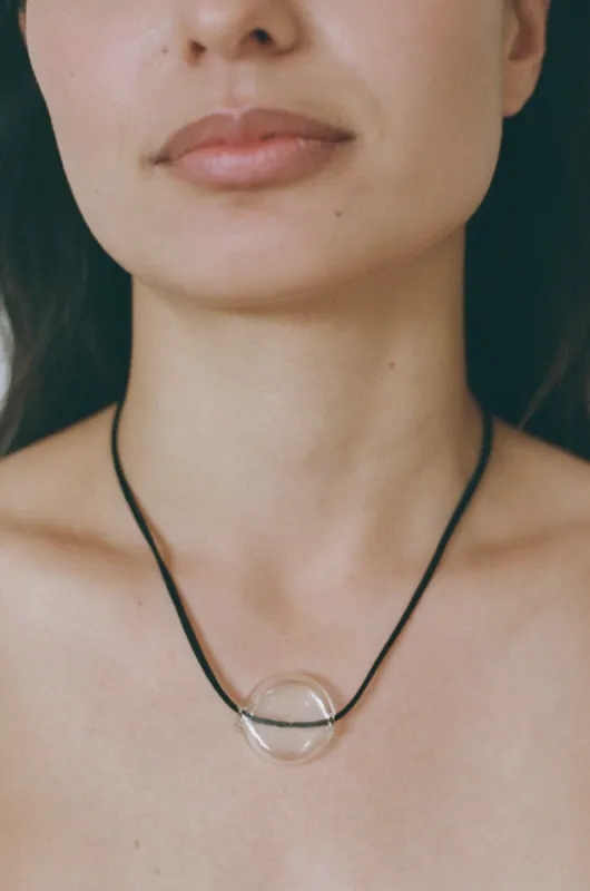 Heures Necklace - Clear - By Ayllón sold by St. Agni