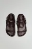 Mio Sandals - Chocolate sold by St. Agni