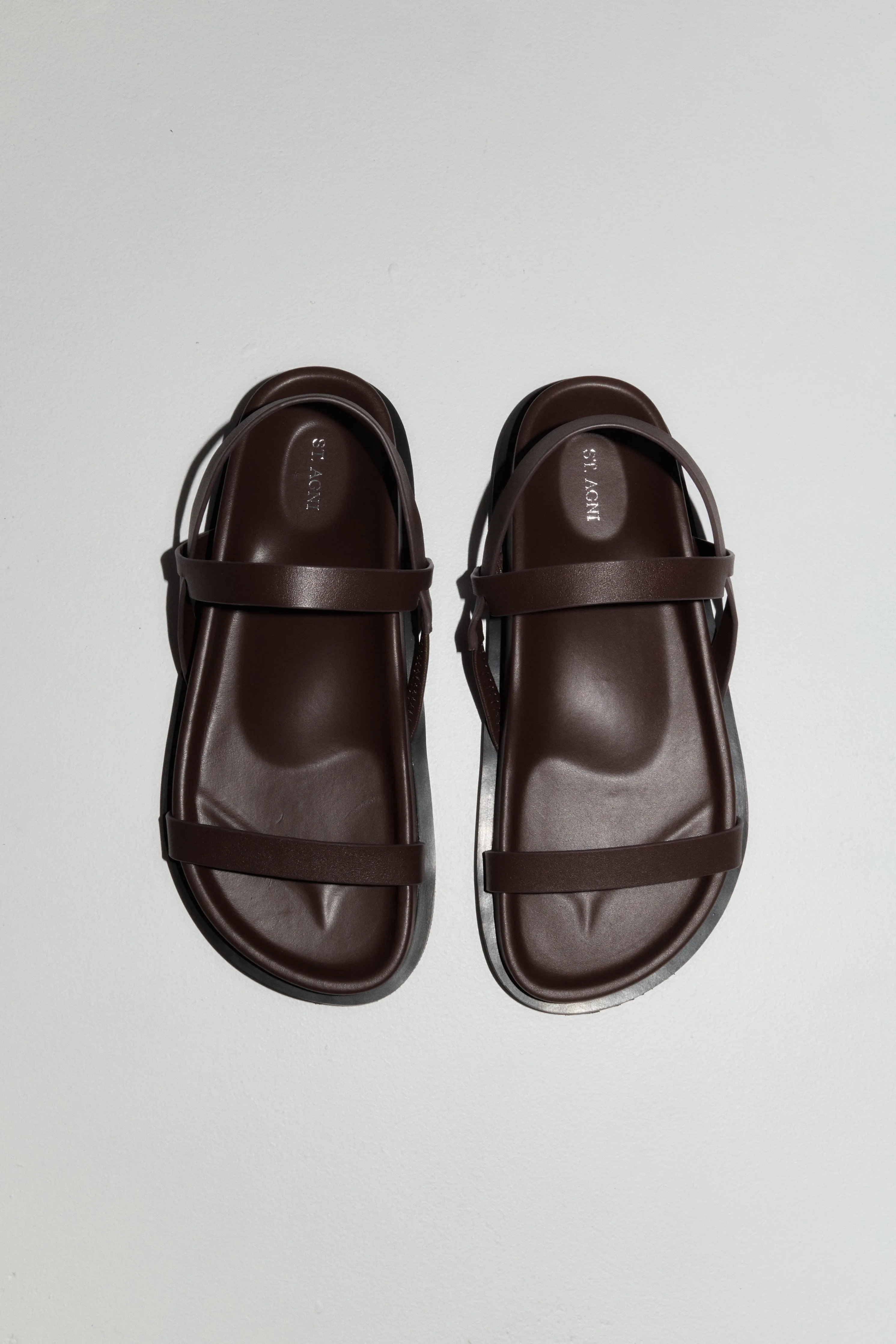 Mio Sandals - Chocolate sold by St. Agni