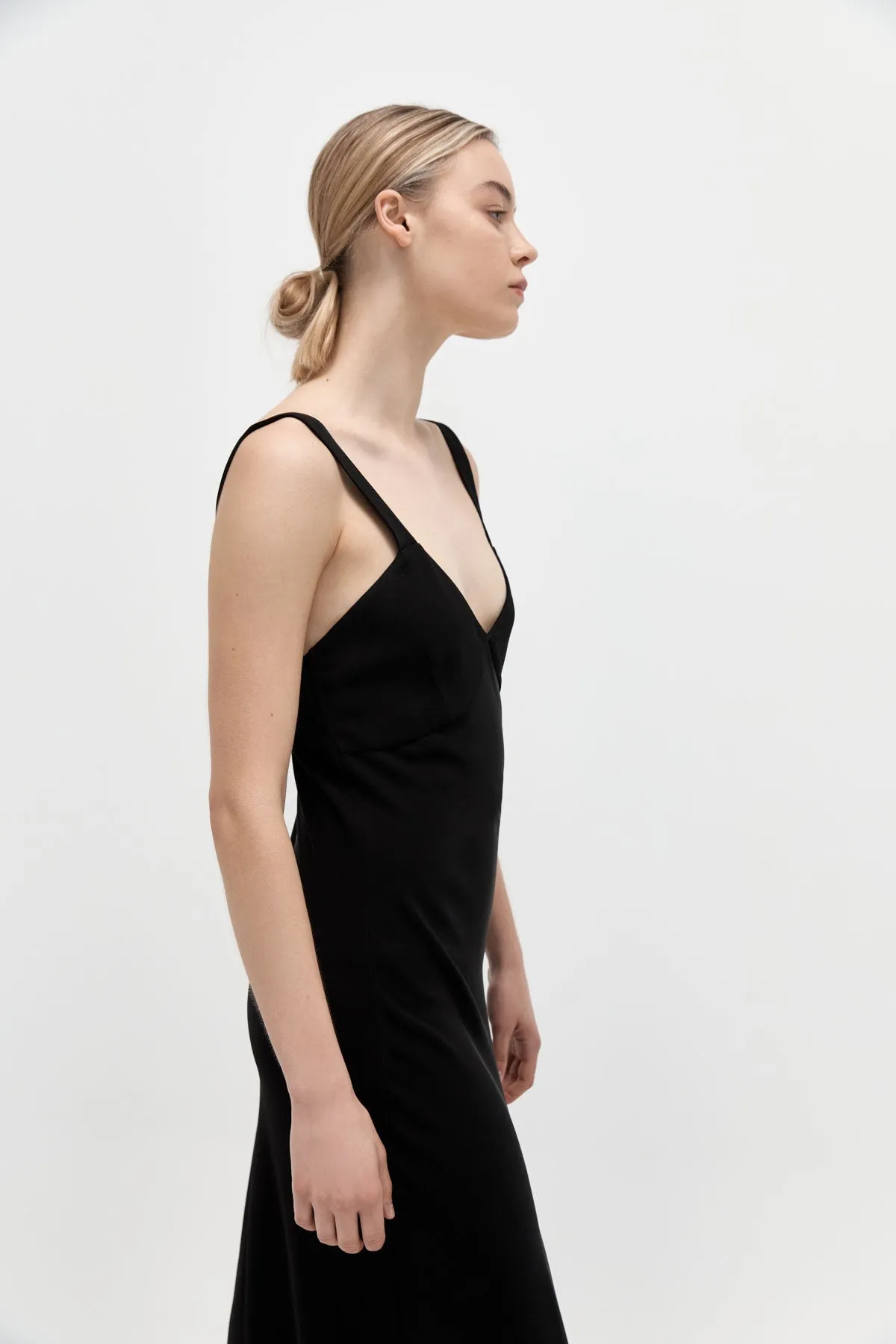 Ring Detail Maxi Dress - Black sold by St. Agni product image thumbnail 3
