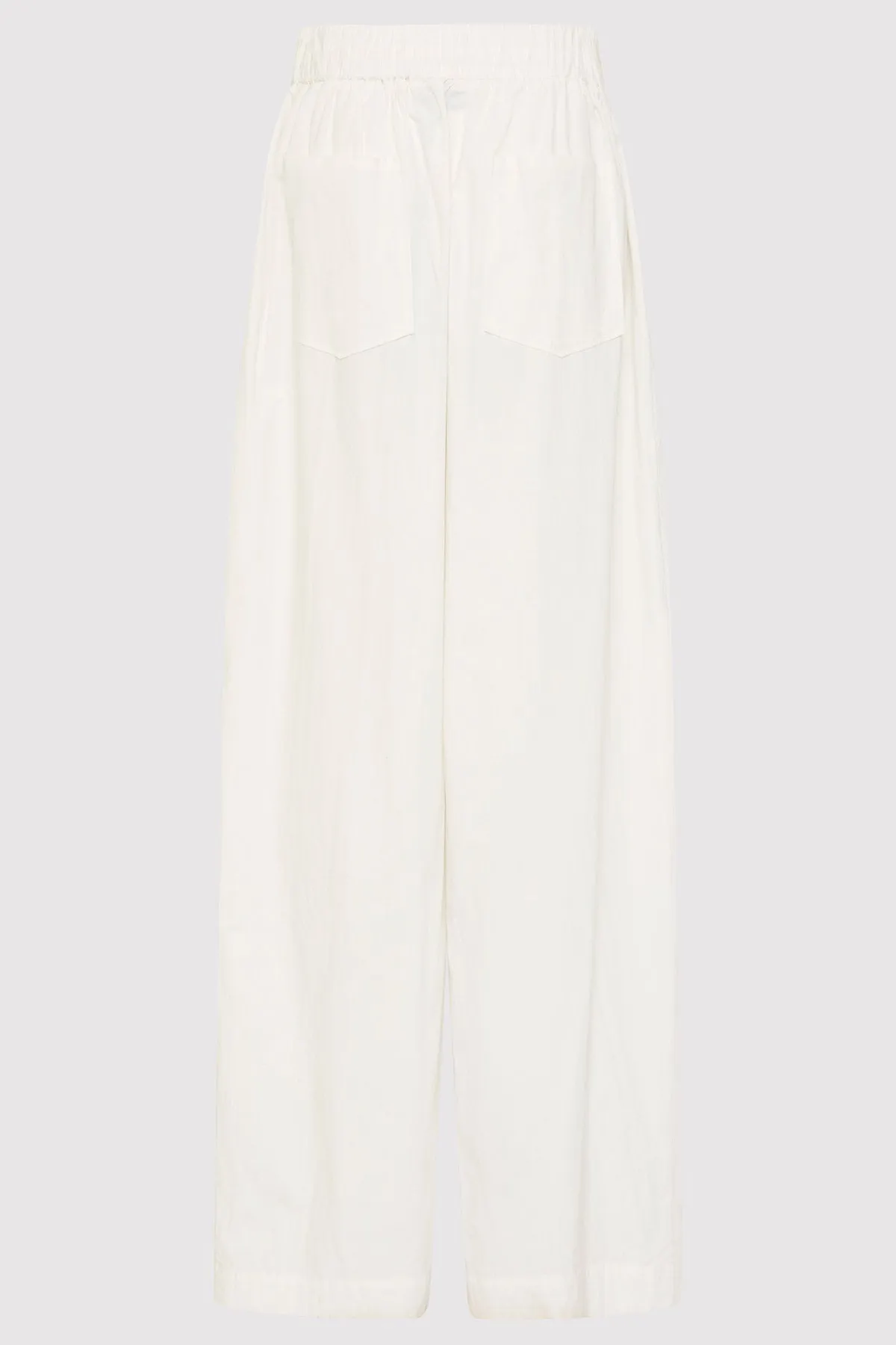 Relaxed Drawstring Pants - White sold by St. Agni product image thumbnail 5