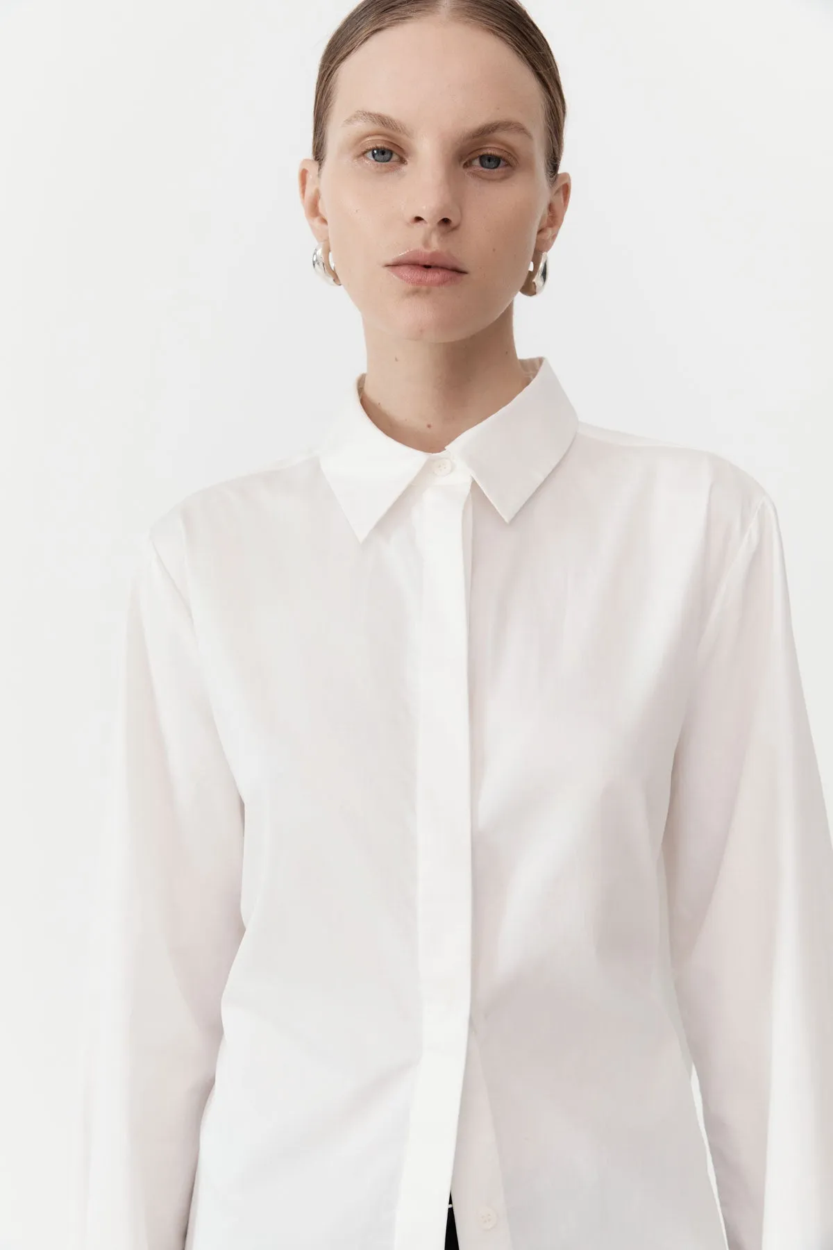 Open Back Shirt - White sold by St. Agni