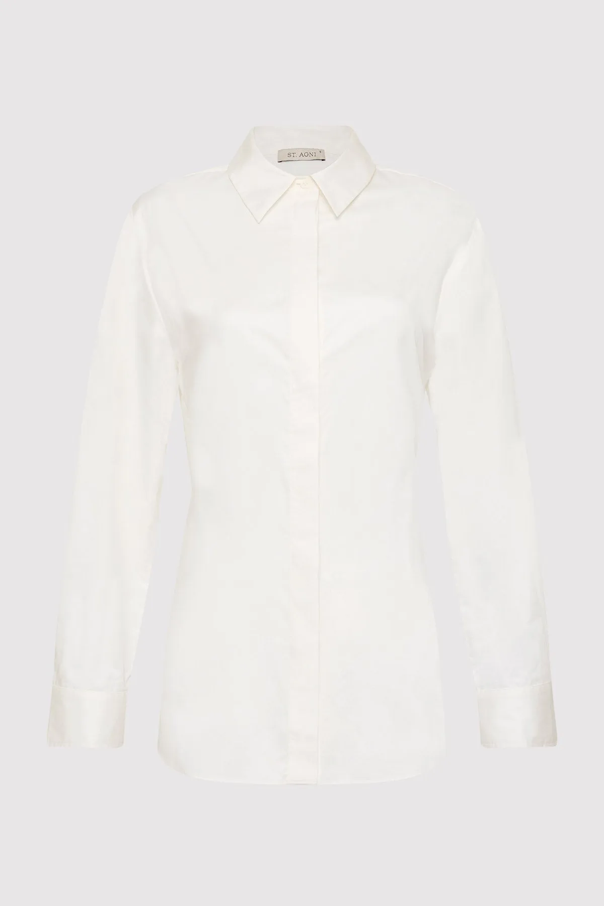Open Back Shirt - White sold by St. Agni product image thumbnail 5