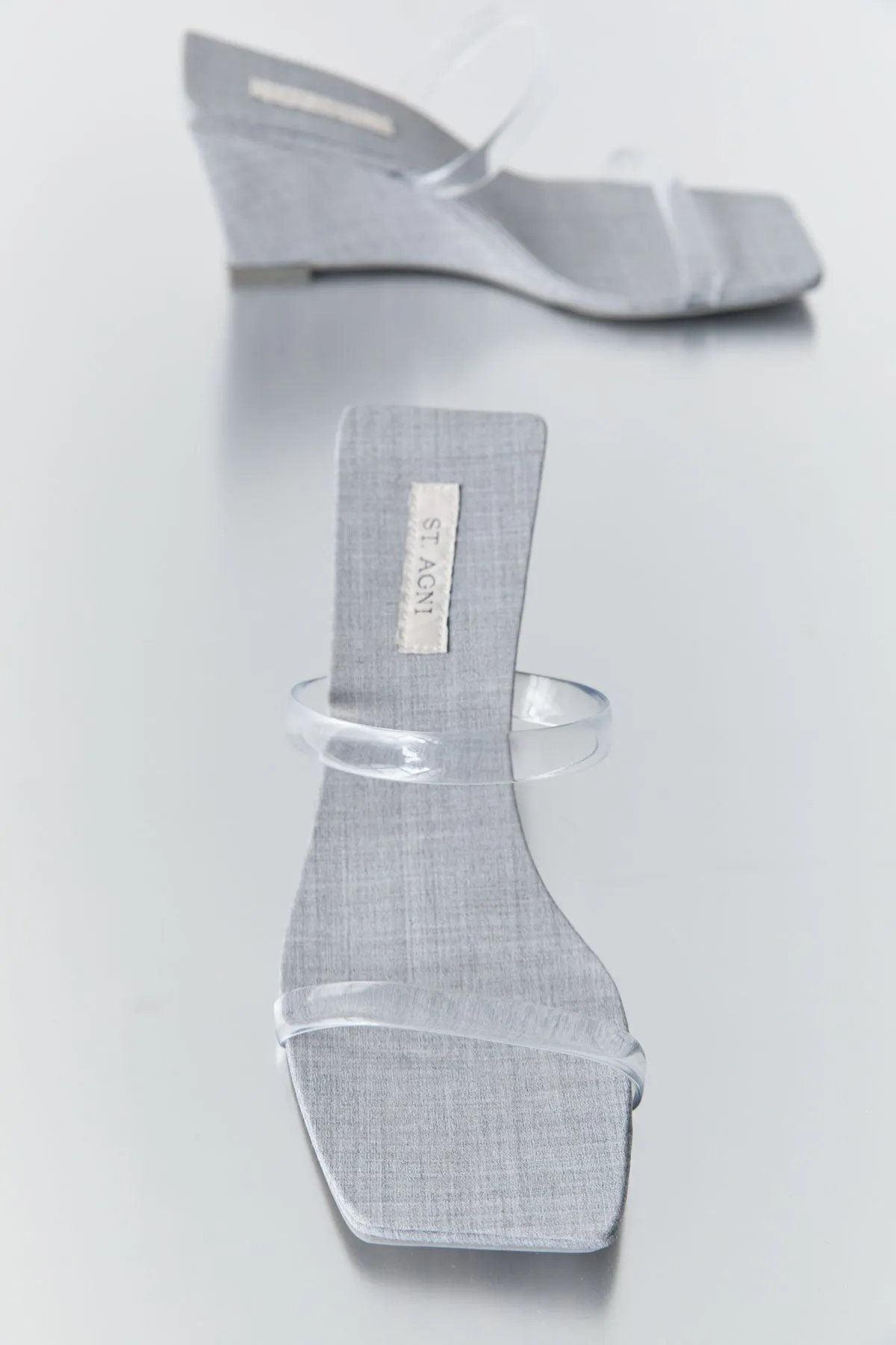 Transparent Wedge - Grey sold by St. Agni product image thumbnail 3