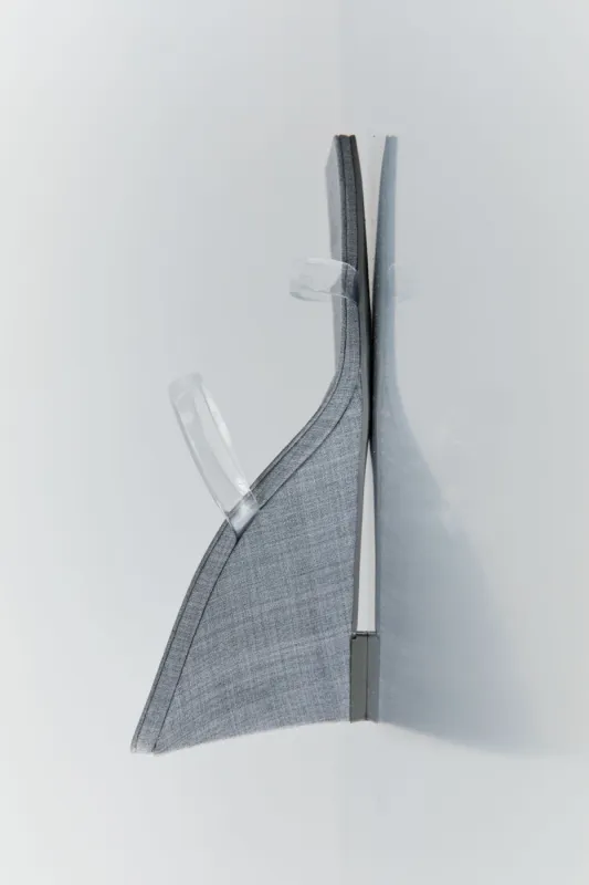 Transparent Wedge - Grey made by St. Agni