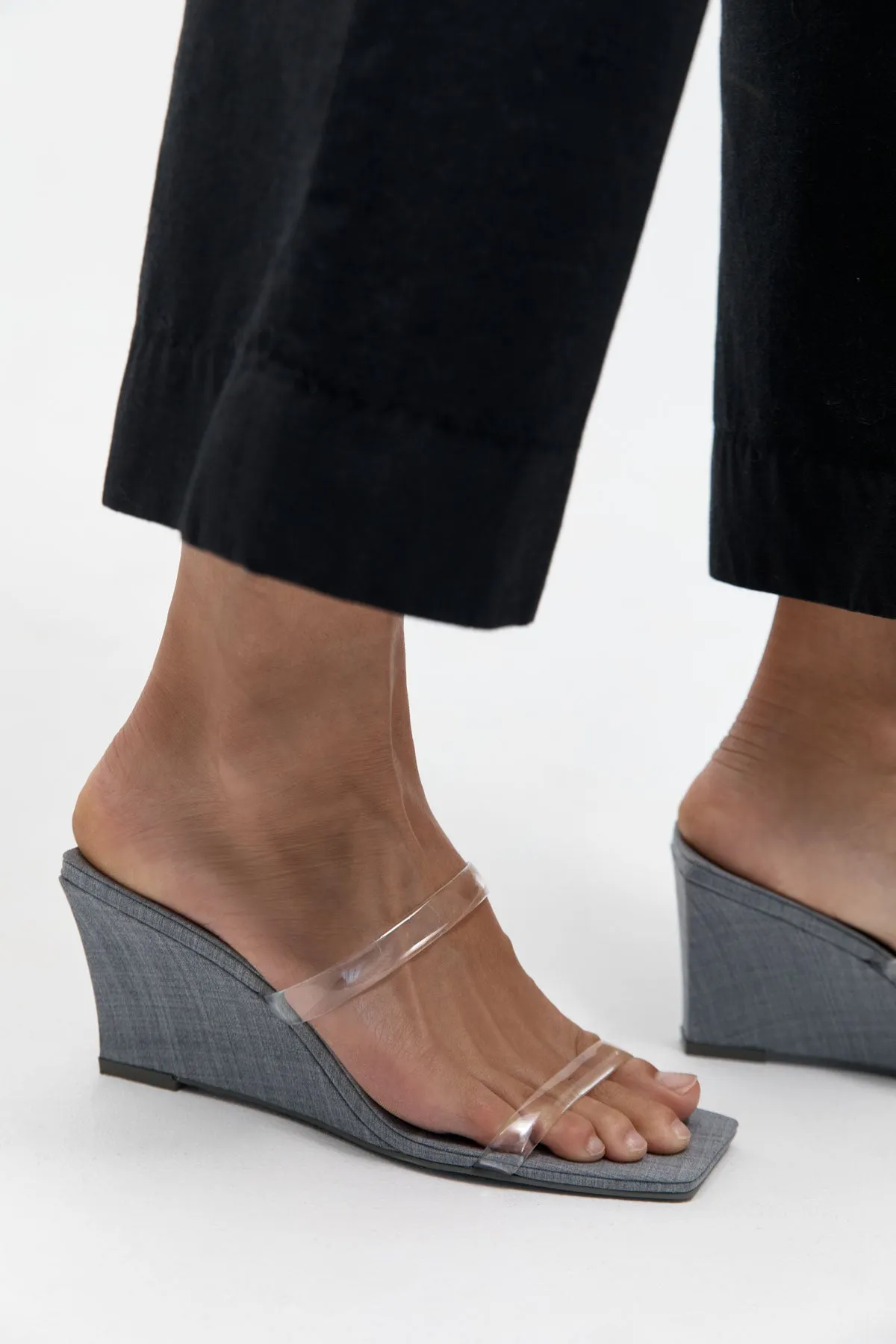 Transparent Wedge - Grey sold by St. Agni product image thumbnail 2