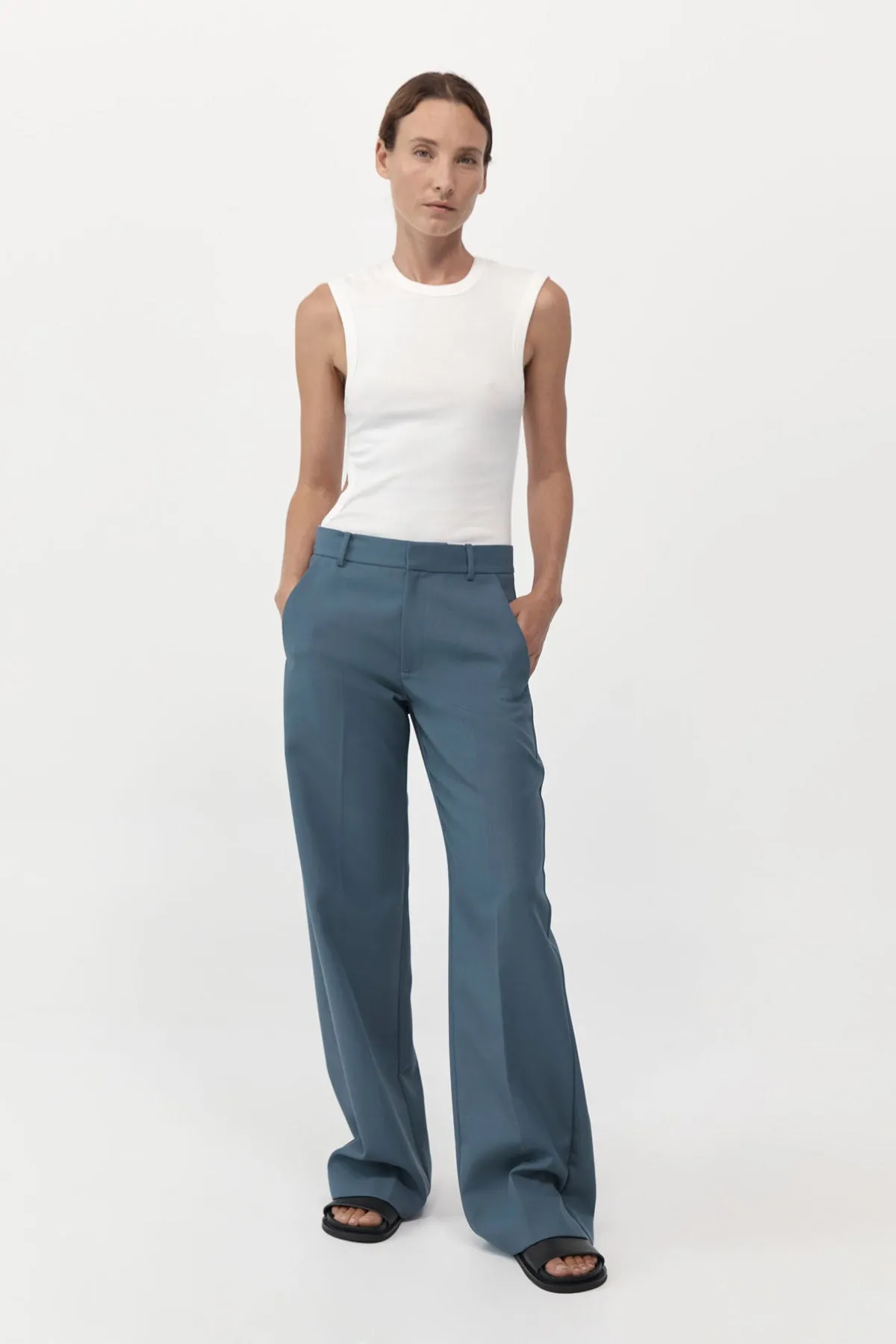 Carter Trousers - Slate sold by St. Agni