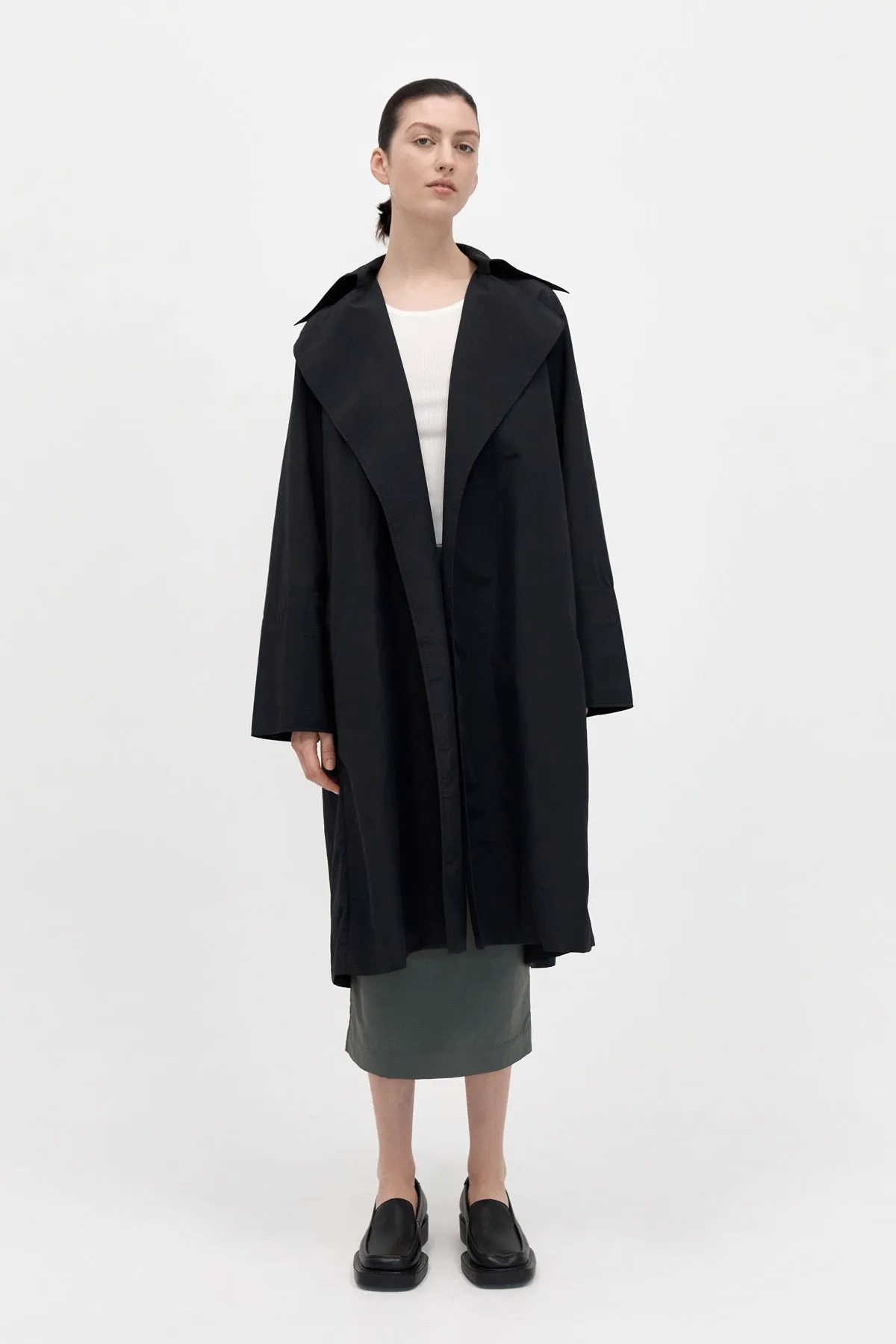 Summer Trench Coat - Black sold by St. Agni