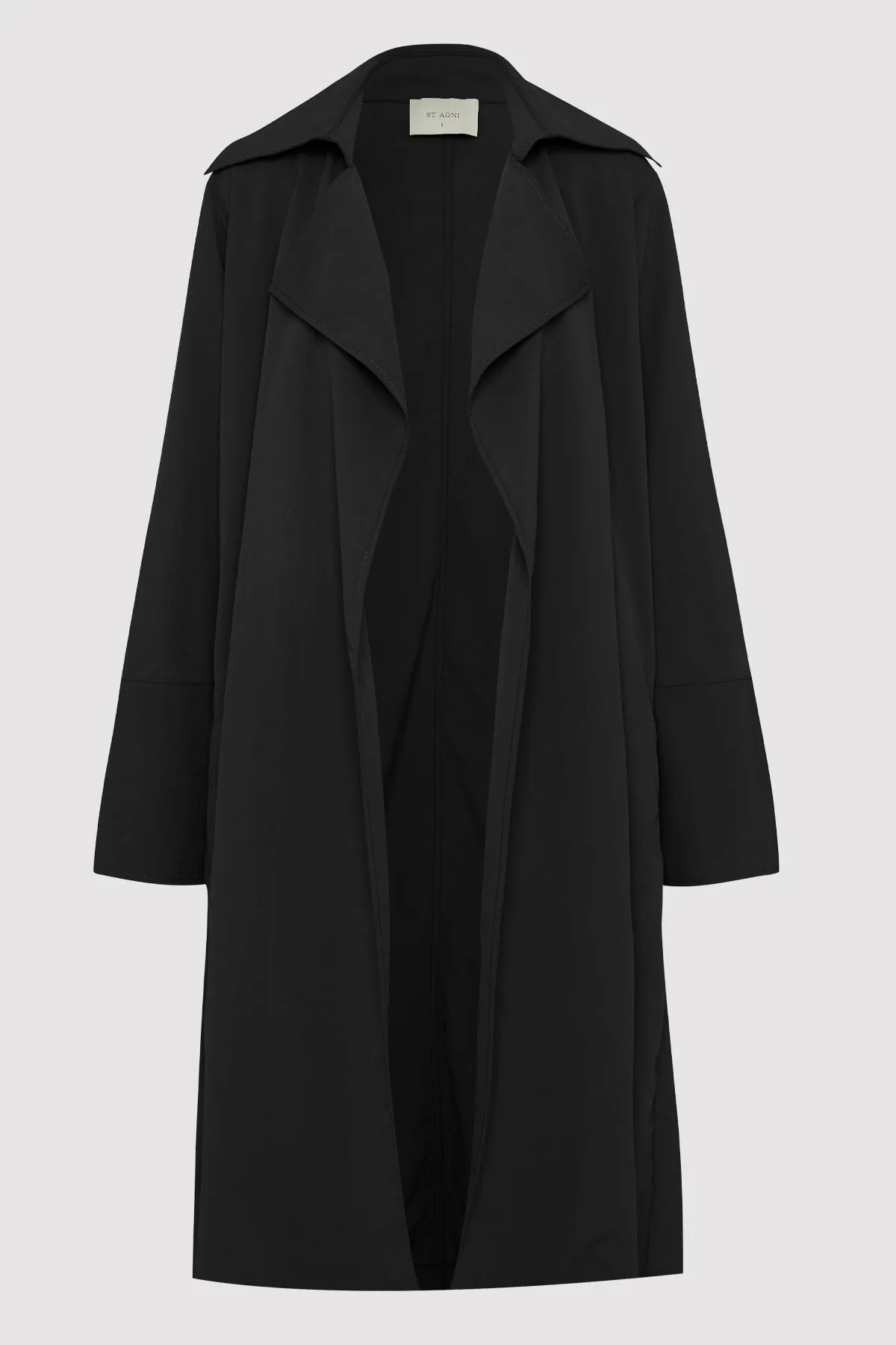 Summer Trench Coat - Black sold by St. Agni product image thumbnail 5