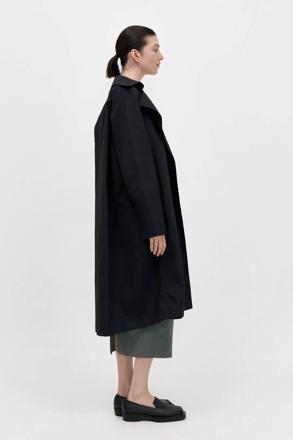 Summer Trench Coat - Black sold by St. Agni product image thumbnail 3