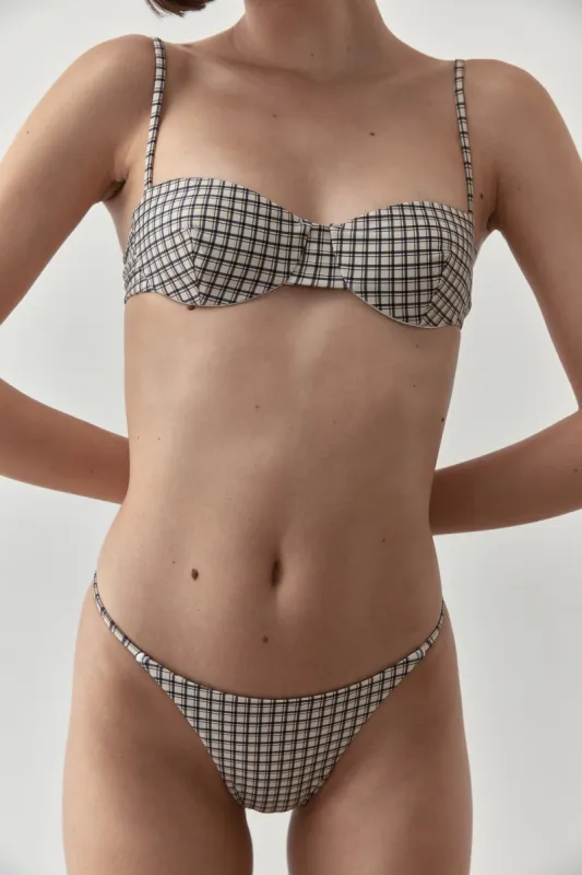 Rio Bottom - Bijou Check - By Ziah sold by St. Agni