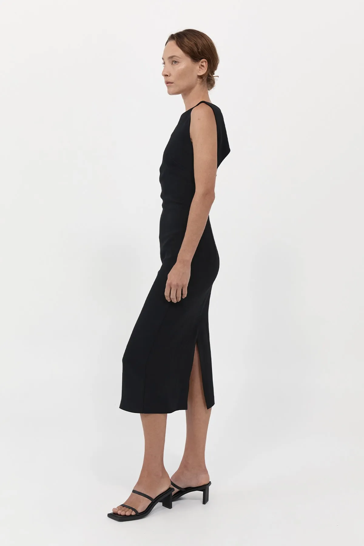 Cut Out Midi Dress - Black sold by St. Agni product image thumbnail 3
