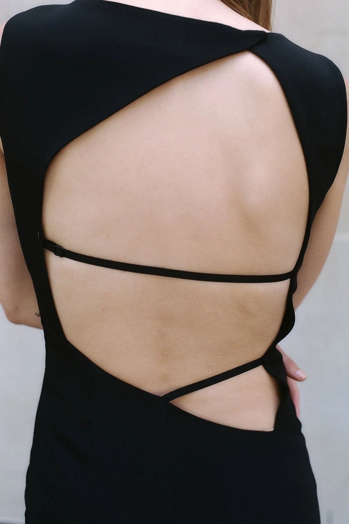 Cut Out Midi Dress - Black sold by St. Agni product image thumbnail 4