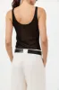 Fine Crochet Cami - Black sold by St. Agni