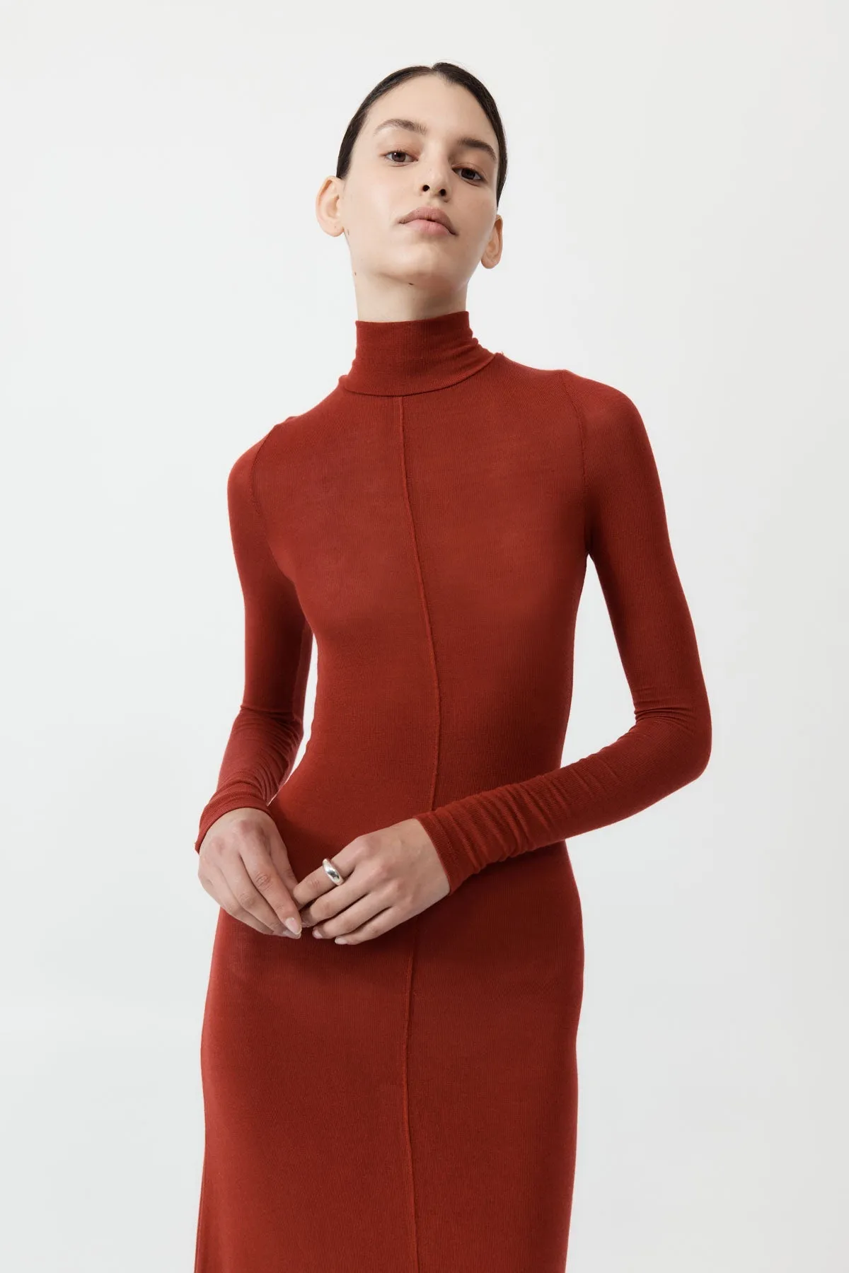 Jersey Maxi Dress - Rouge sold by St. Agni product image thumbnail 2