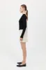 Leather Mini Skirt - Tofu sold by St. Agni