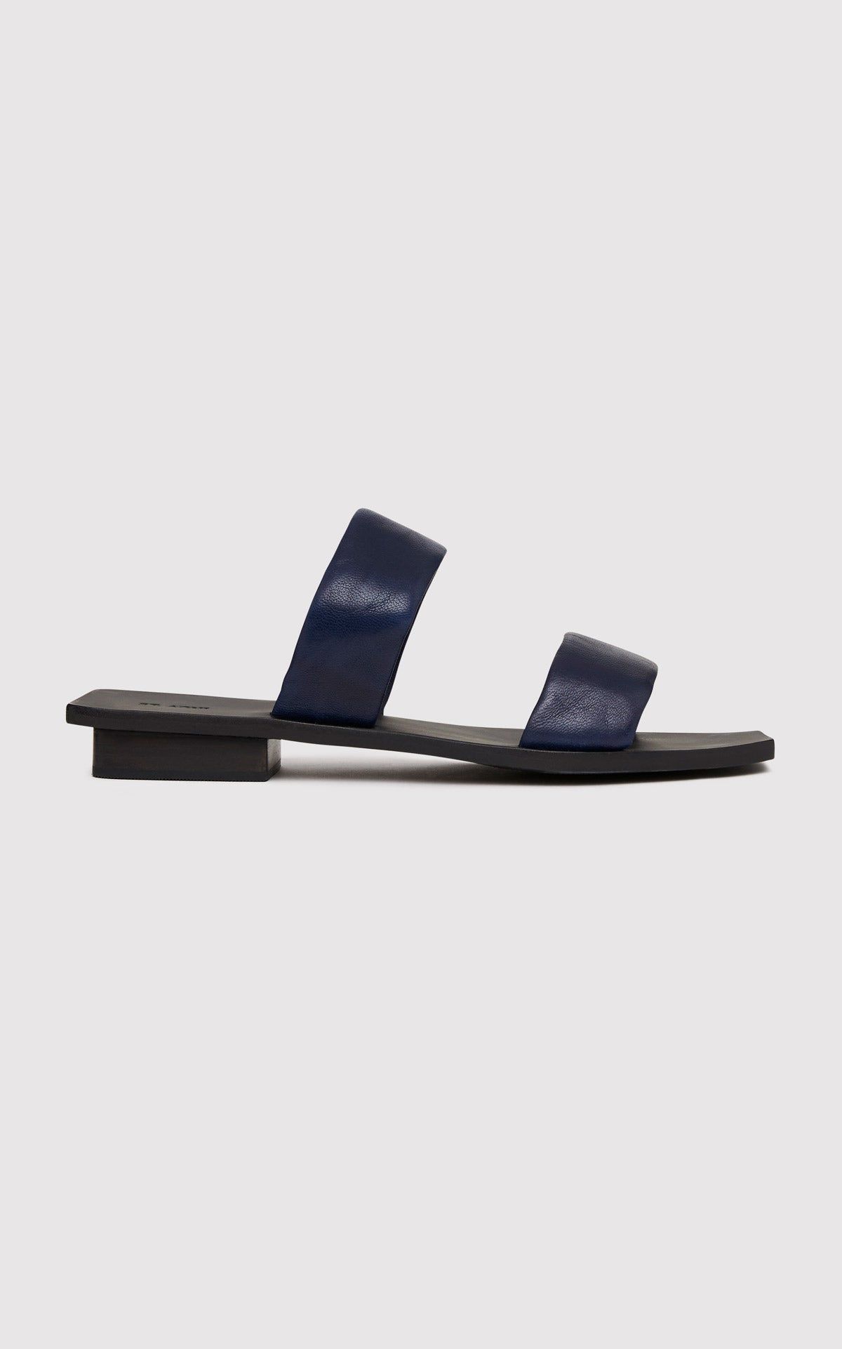 Soft Two Strap Slide - Navy sold by St. Agni product image thumbnail 3