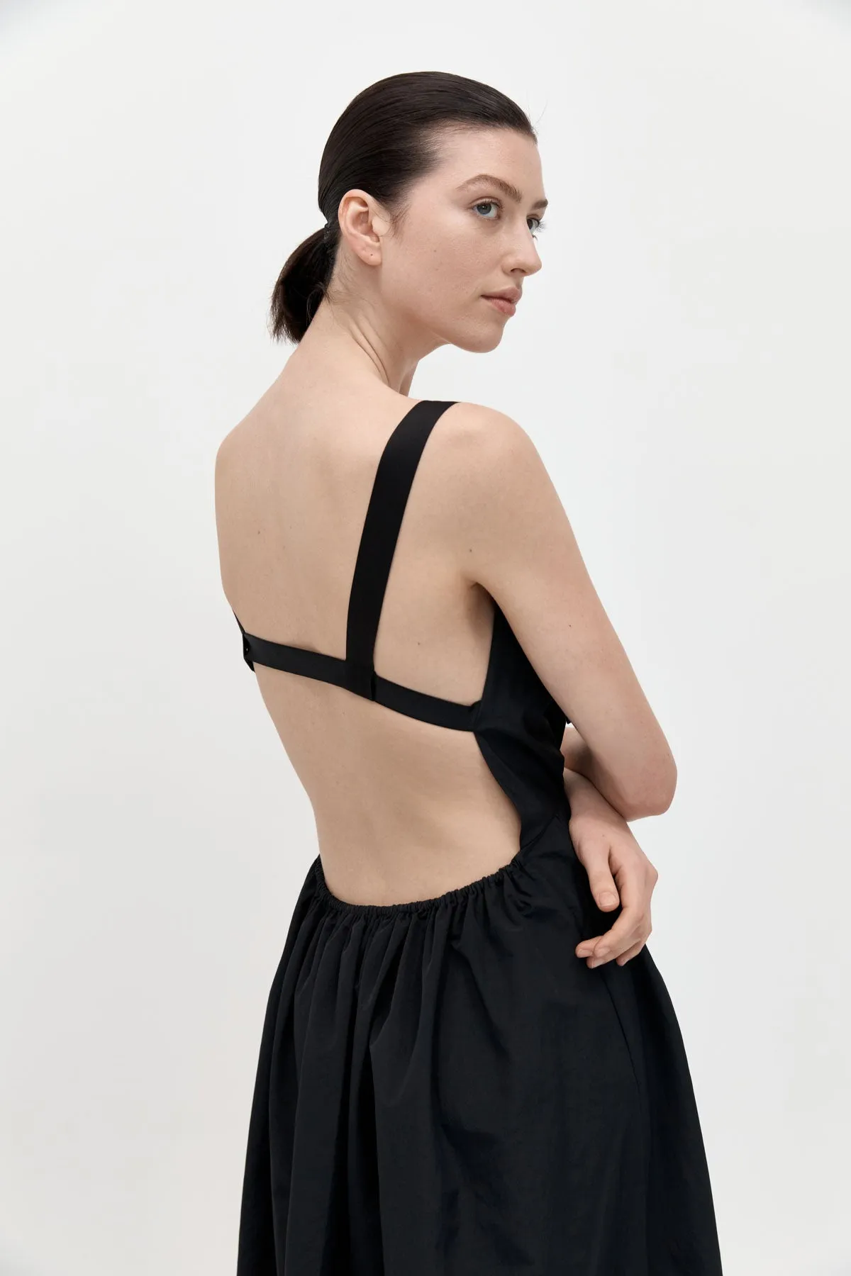 Plunge Sun Dress - Black sold by St. Agni product image thumbnail 2