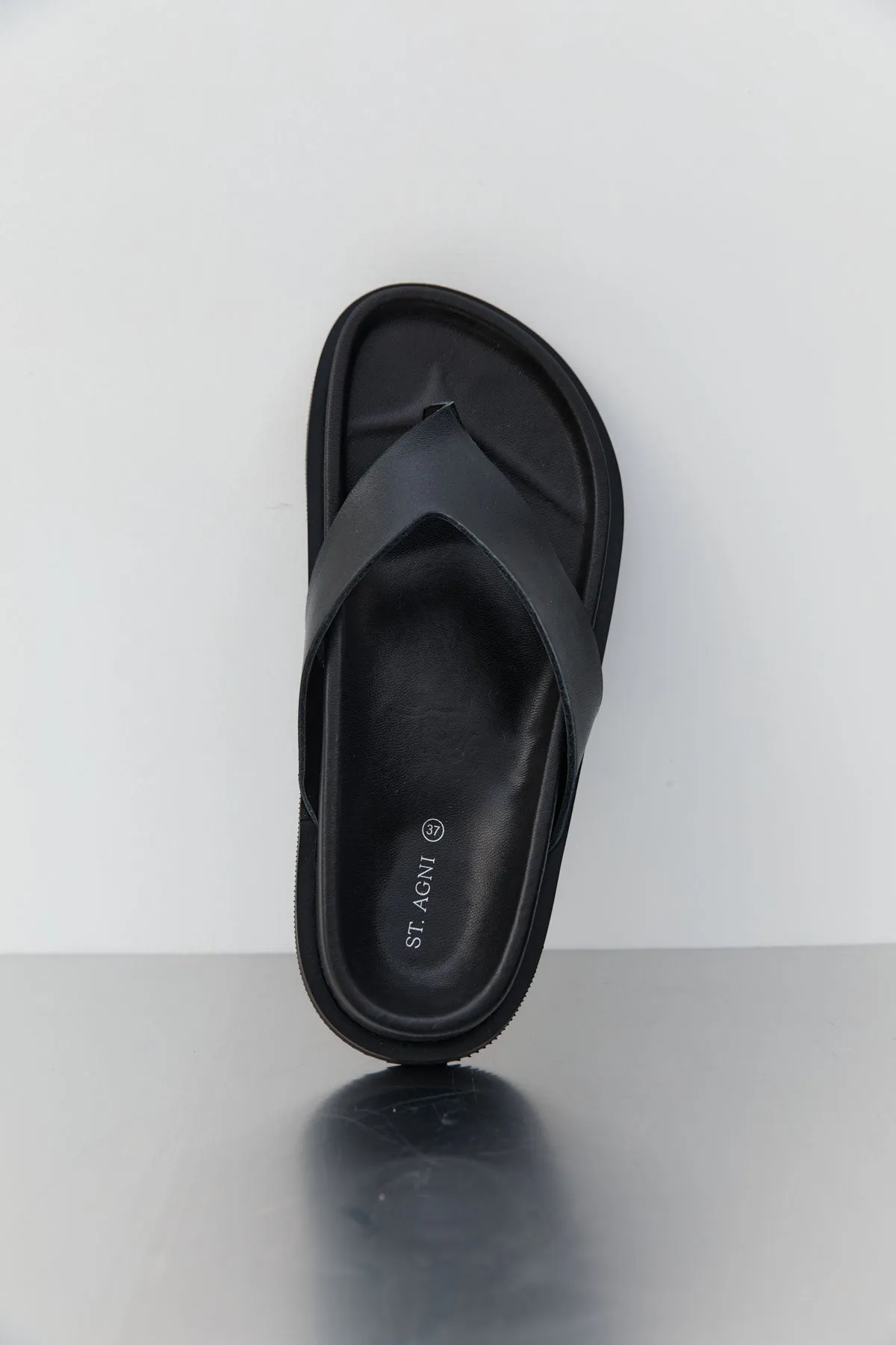 Thong Slide - Black sold by St. Agni product image thumbnail 3