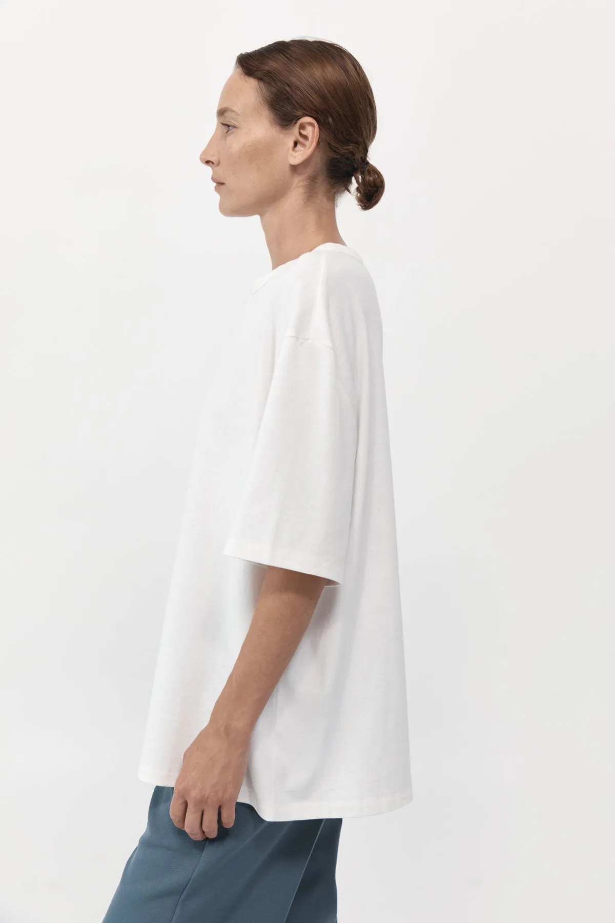 Deconstructed T-Shirt - White sold by St. Agni product image thumbnail 3