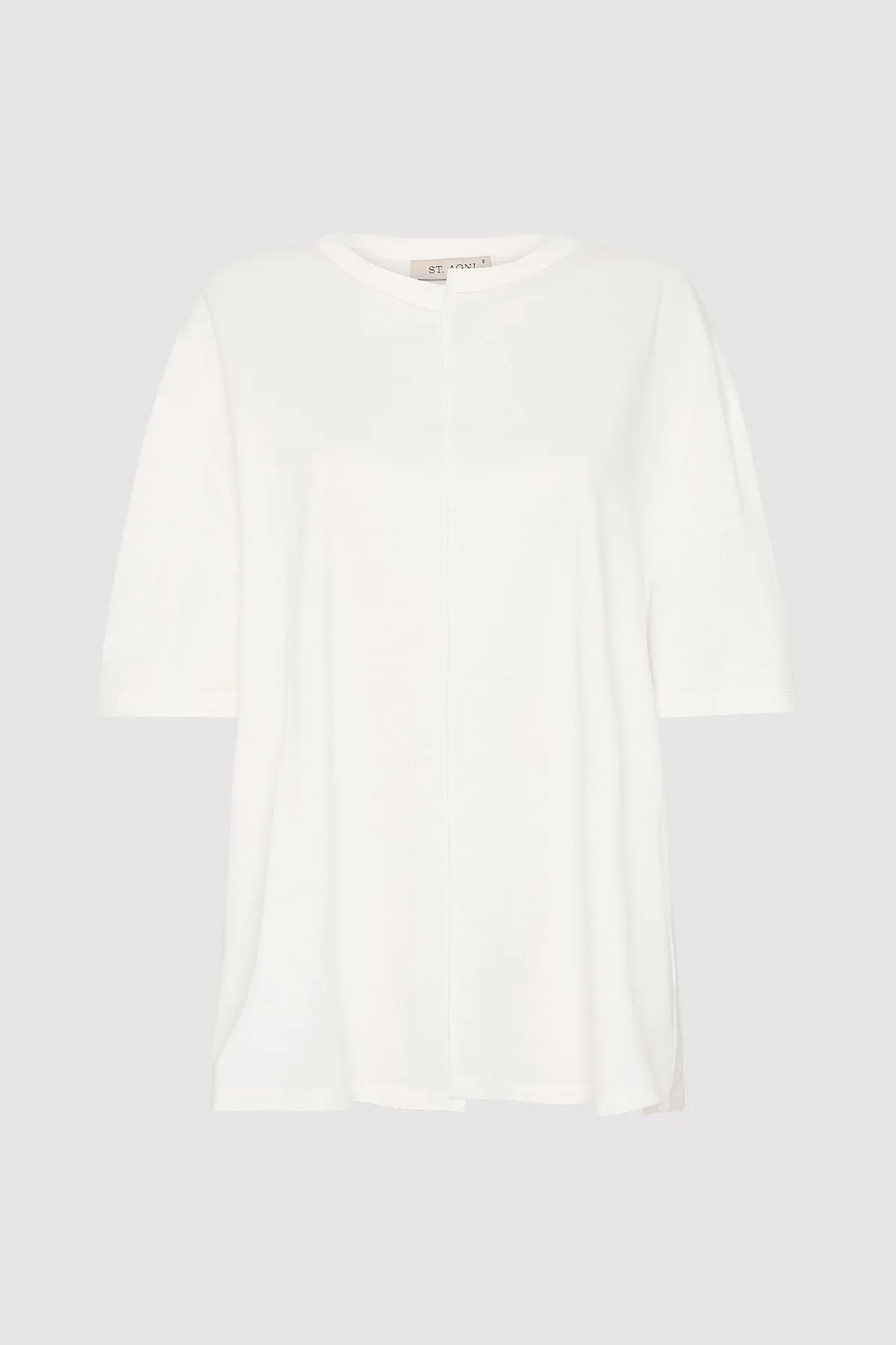 Deconstructed T-Shirt - White sold by St. Agni product image thumbnail 5