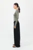 Organic Cotton Long Sleeve Top - Smokey Olive sold by St. Agni