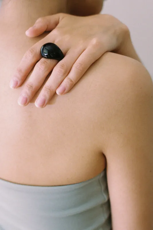 Somni Ring - Black - By Ayllón sold by St. Agni