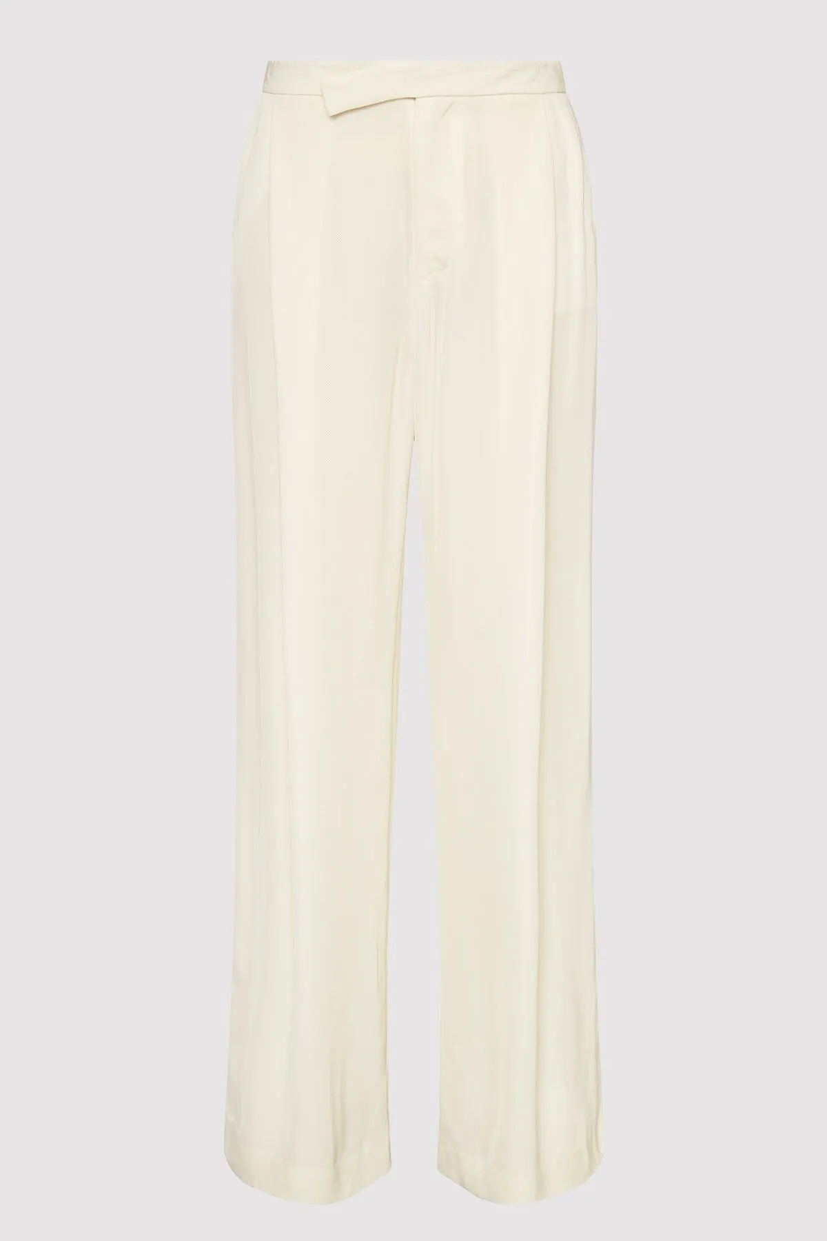 Overlap Waist Trousers - Cool White sold by St. Agni product image thumbnail 5