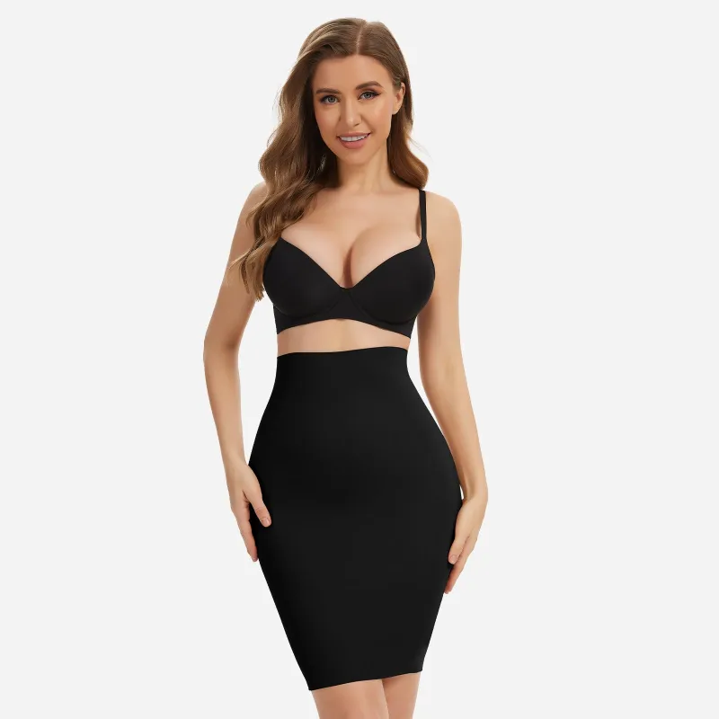 Joyshaper High Waist Shaping Half Skirt for Tummy Control sold by Joyshaper