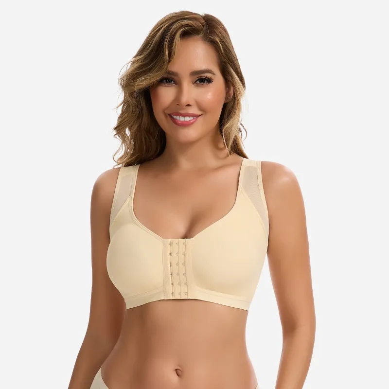 Joyshaper Women's Front Closure Post Surgery Support Bra Corrector sold by Joyshaper