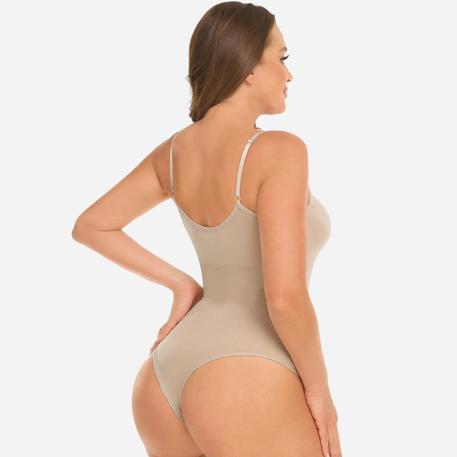 Joyshaper Figure Shaping Bodysuit with Tummy Control & Adjustable Straps sold by Joyshaper product image thumbnail 4