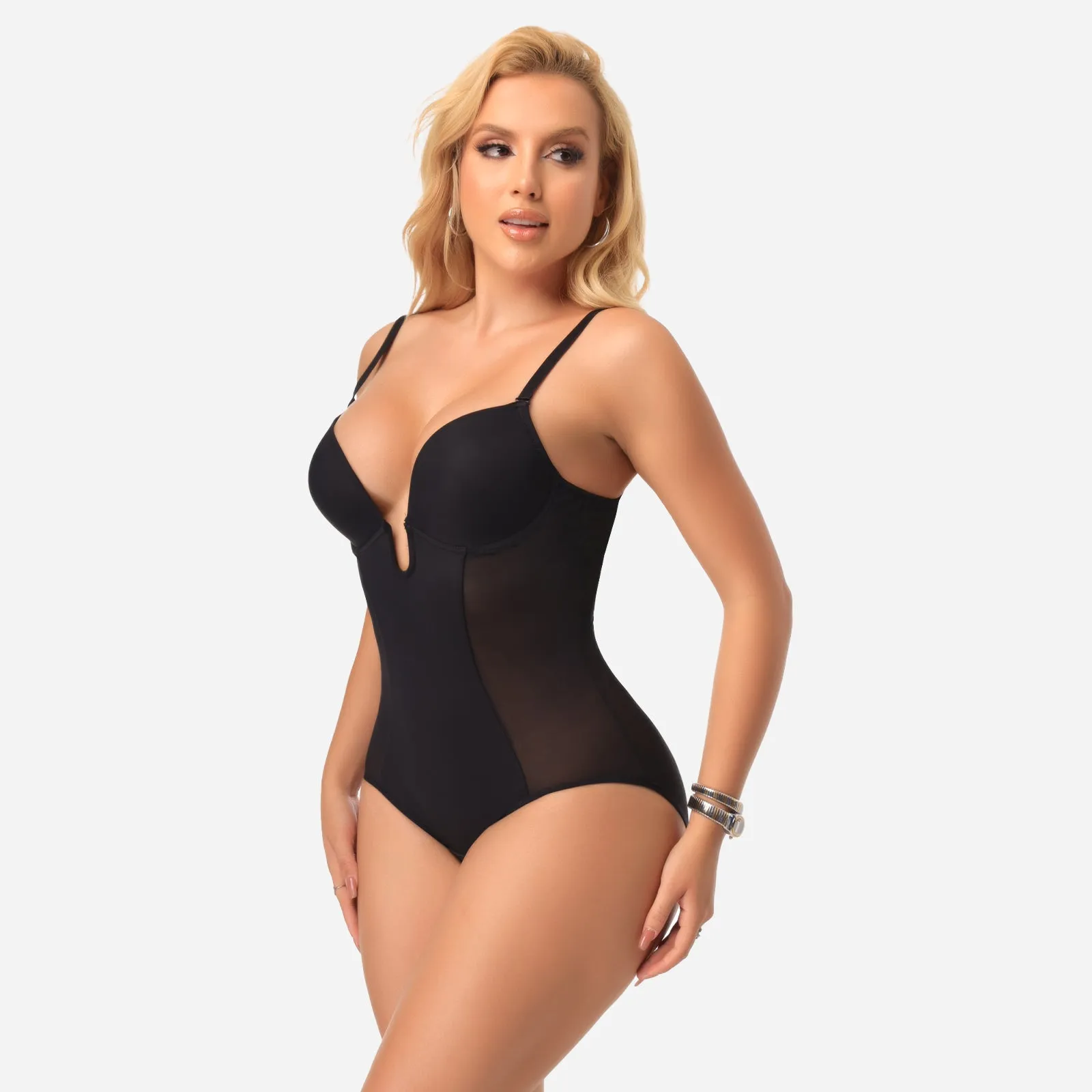 Joyshaper Built in Bra U-Plunge Backless Shapewear Bodysuit sold by Joyshaper product image thumbnail 4