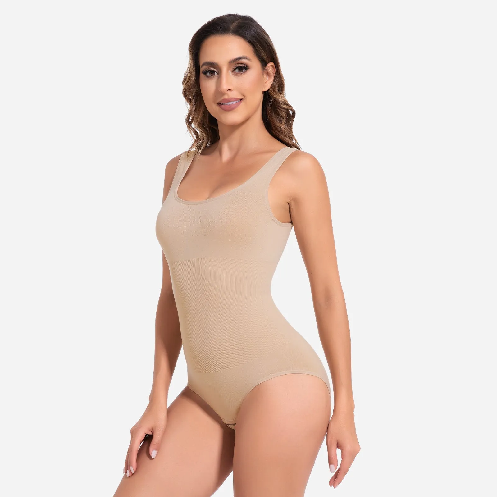 Joyshaper Round Neck Tank Bodysuit Shapewear Tummy Control sold by Joyshaper product image thumbnail 3